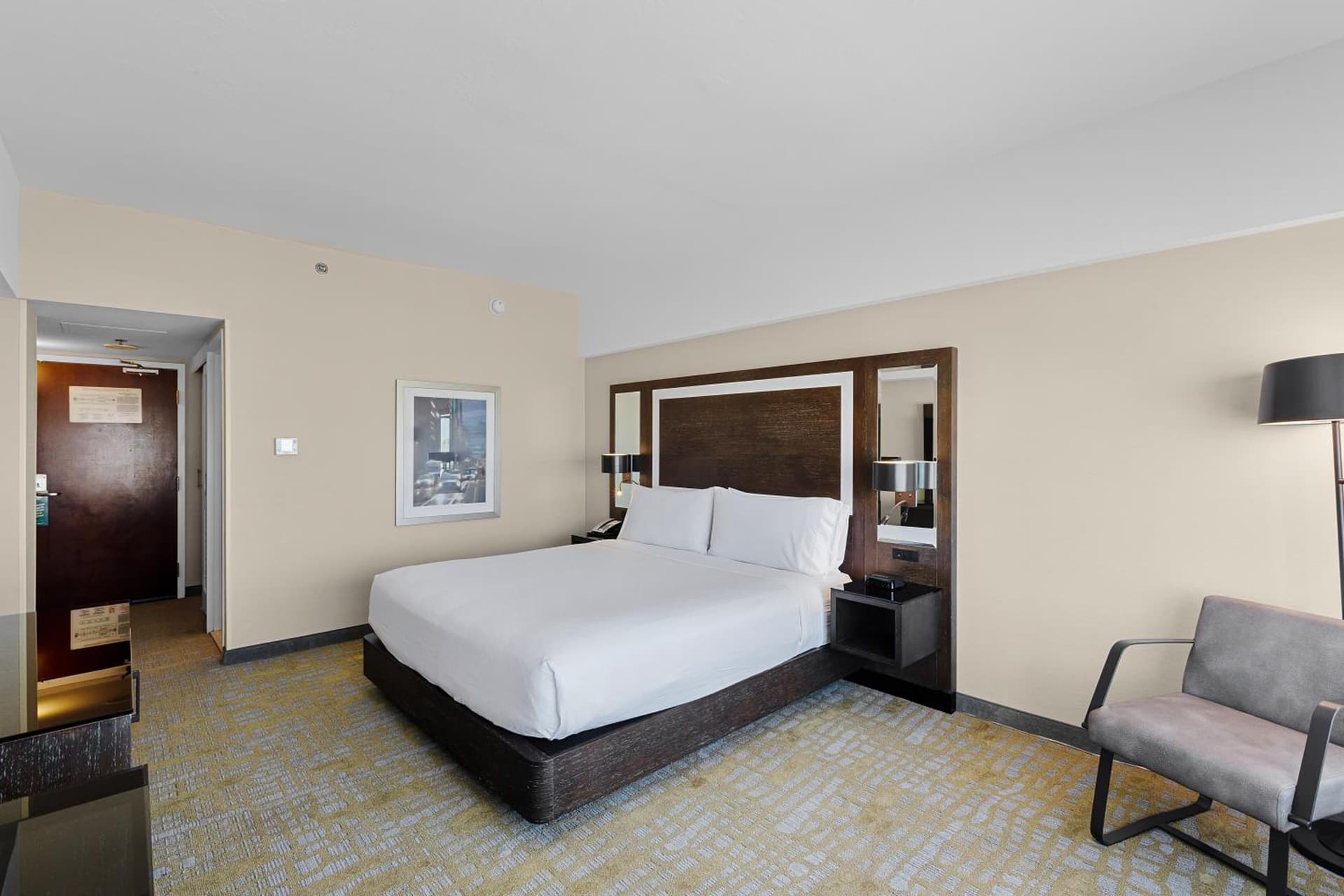 Standard King Room with Mobility Accessible Tub at Holiday Inn San Francisco - Golden Gateway newly renovated with No Resort Fee in San Francisco, CA