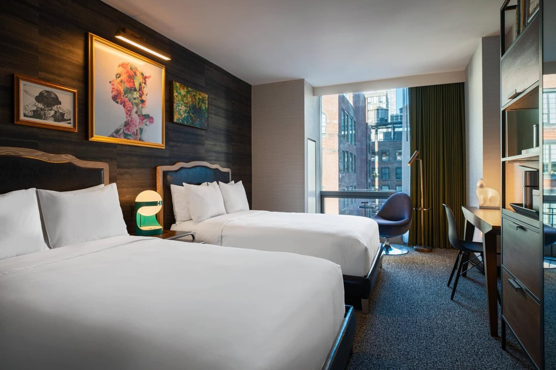 Guest room, 2 Double at Renaissance New York Chelsea Hotel in New York, NY