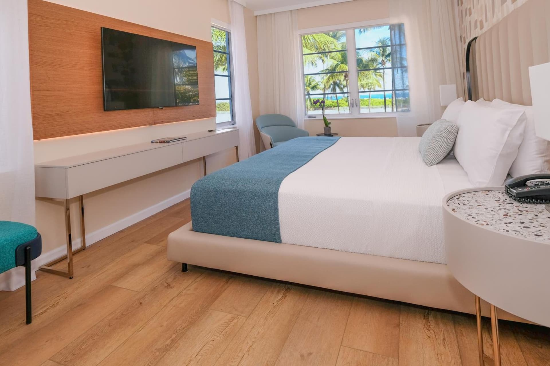 Ocean Front King Room at Avalon Hotel in Miami Beach, FL