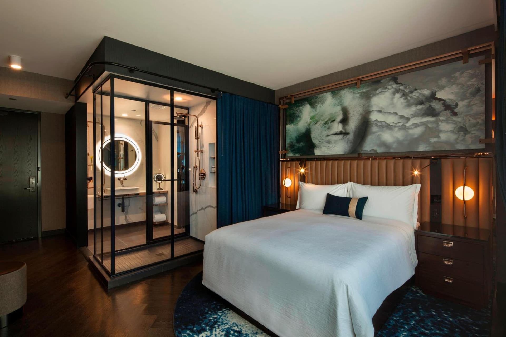 Queen Room at Hotel EMC2, Autograph Collection in Chicago, IL