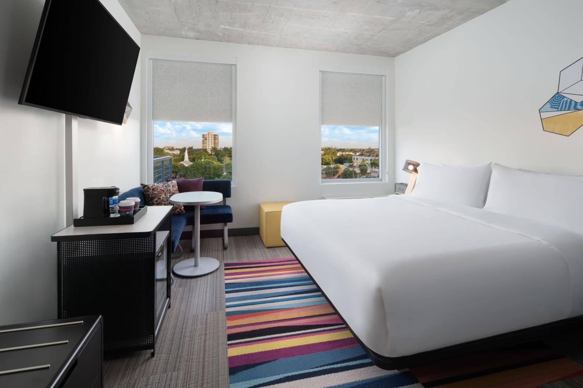 Guest room, 1 King, City view at Aloft Delray Beach in Delray Beach, FL