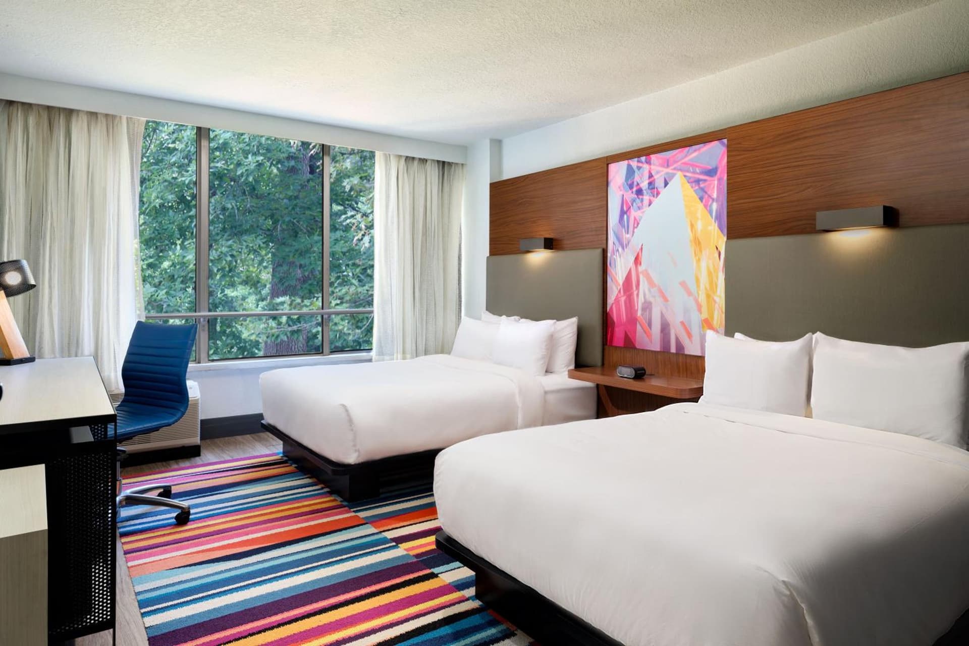 Aloft Room, Guest room, 2 Double at Aloft Miami Dadeland in Kendall, FL