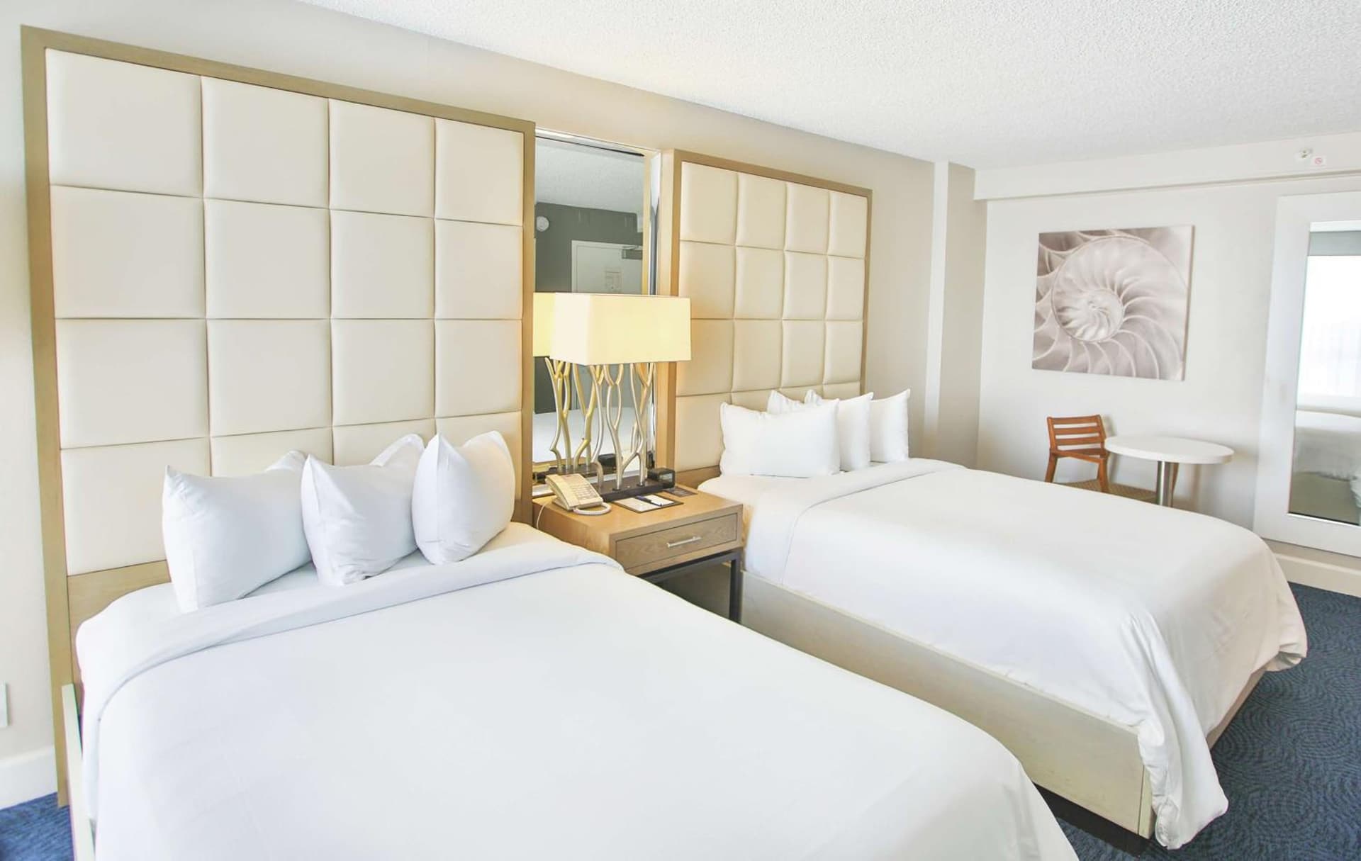 Double Room with Two Double Beds with Bath Tub - Disability Access/ Non-Smoking at Bahia Mar Fort Lauderdale Beach - DoubleTree by Hilton in Fort Lauderdale, FL