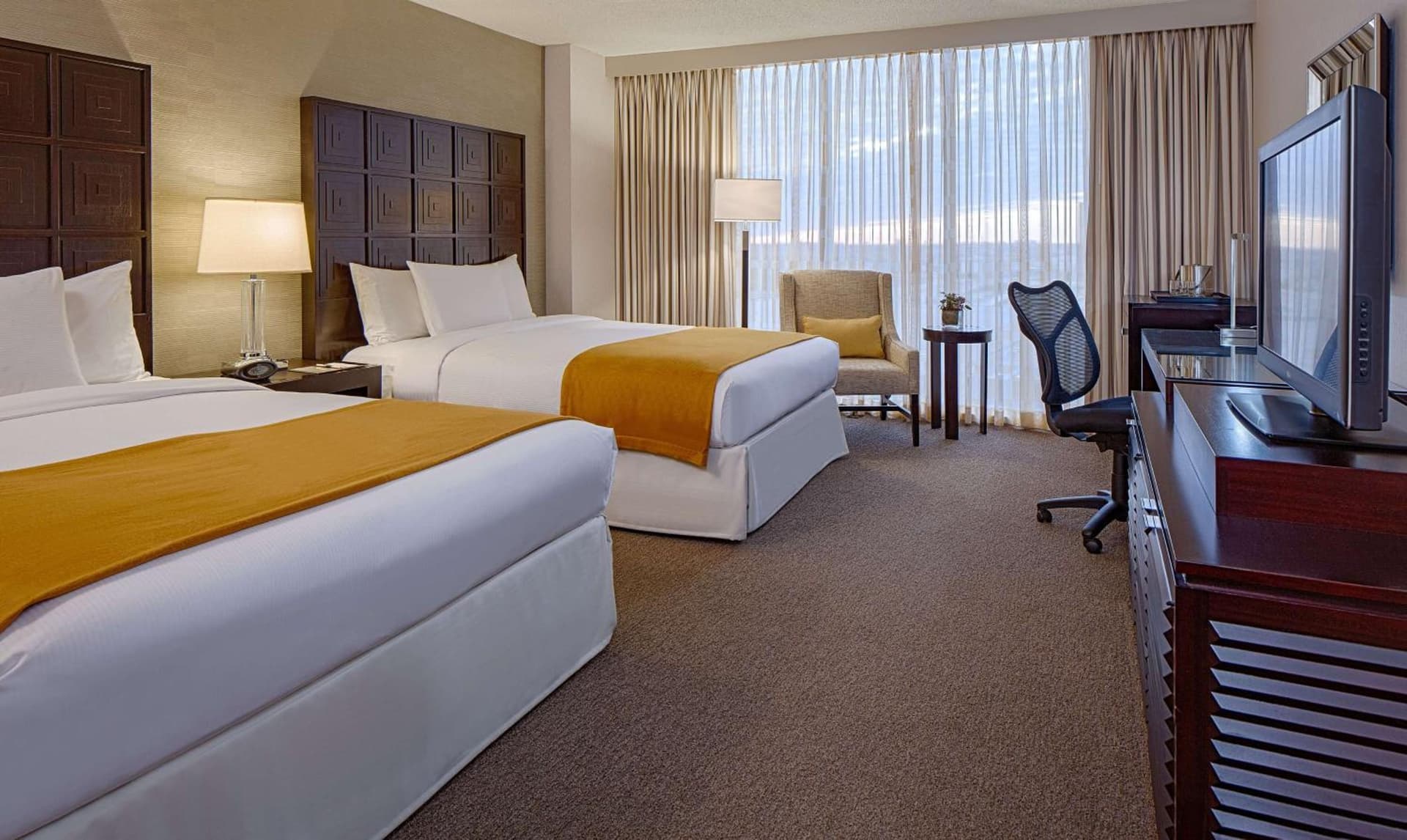Queen Room - Non-Smoking at DoubleTree by Hilton Hotel Houston Greenway Plaza in Houston, TX