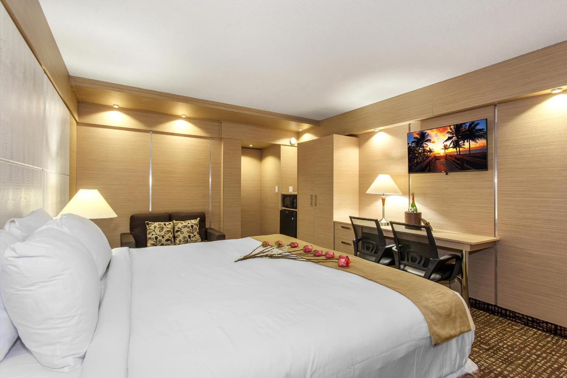 Standard King Room at Ocean Beach Palace in Fort Lauderdale, FL