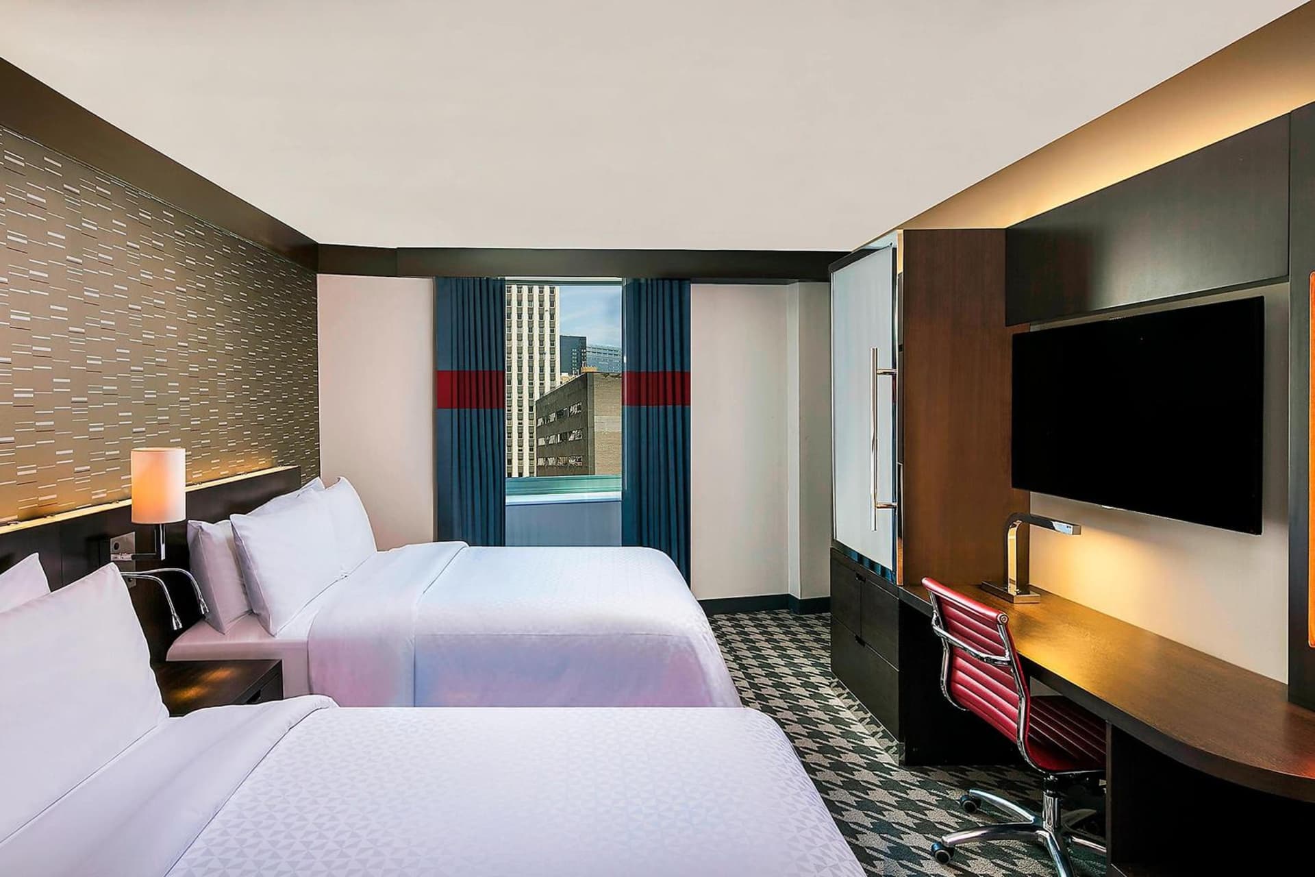 Guest room, 2 Double at Four Points by Sheraton New York Downtown in New York, NY