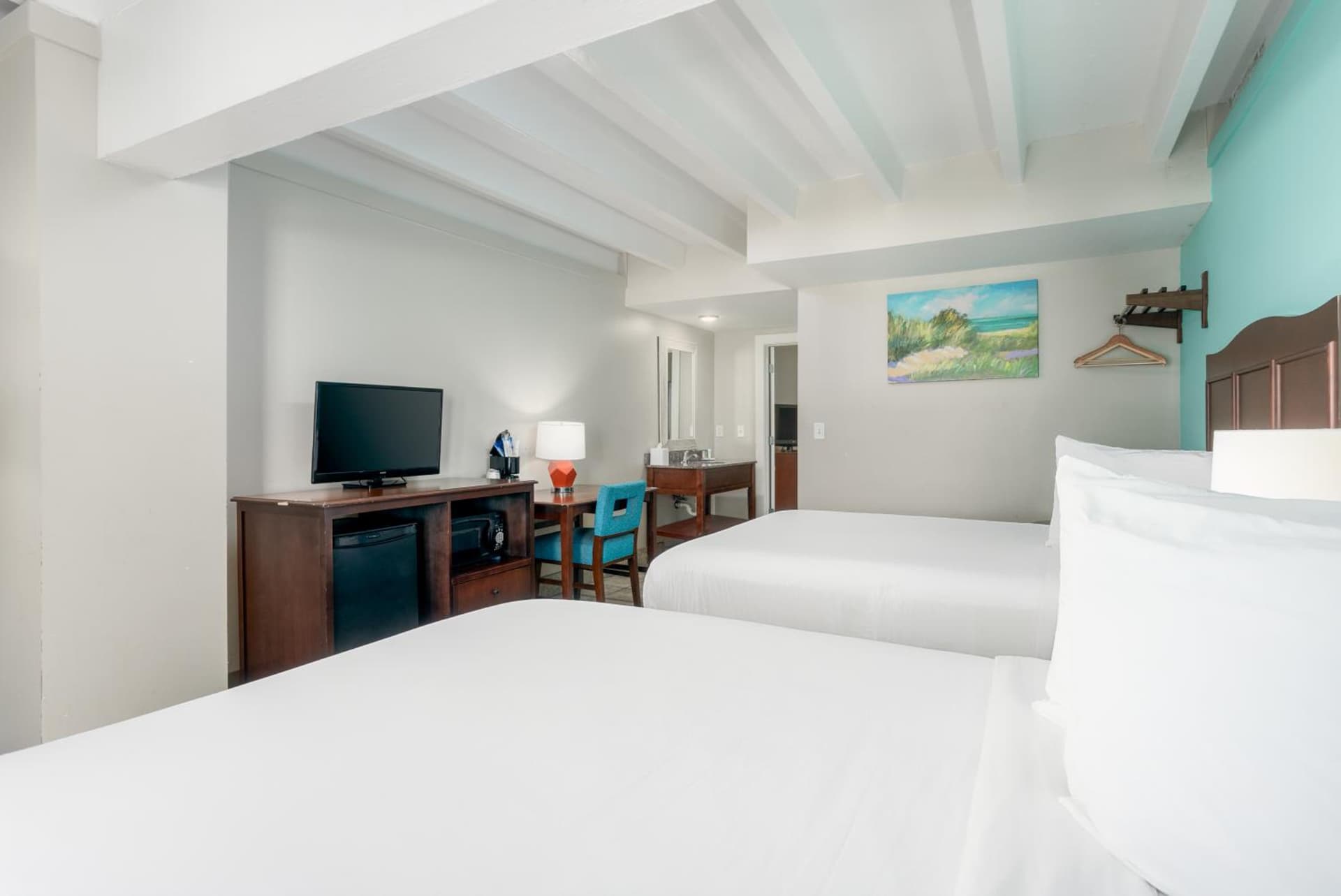 Deluxe Double Room with Balcony and Sea View at Bikini Beach Resort in Panama City Beach, FL