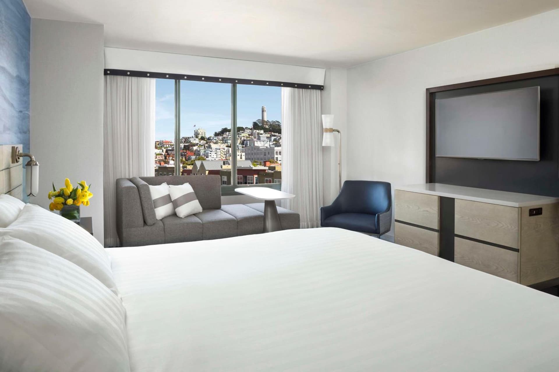King Room with City View at Hyatt Centric Fisherman's Wharf San Francisco in San Francisco, CA