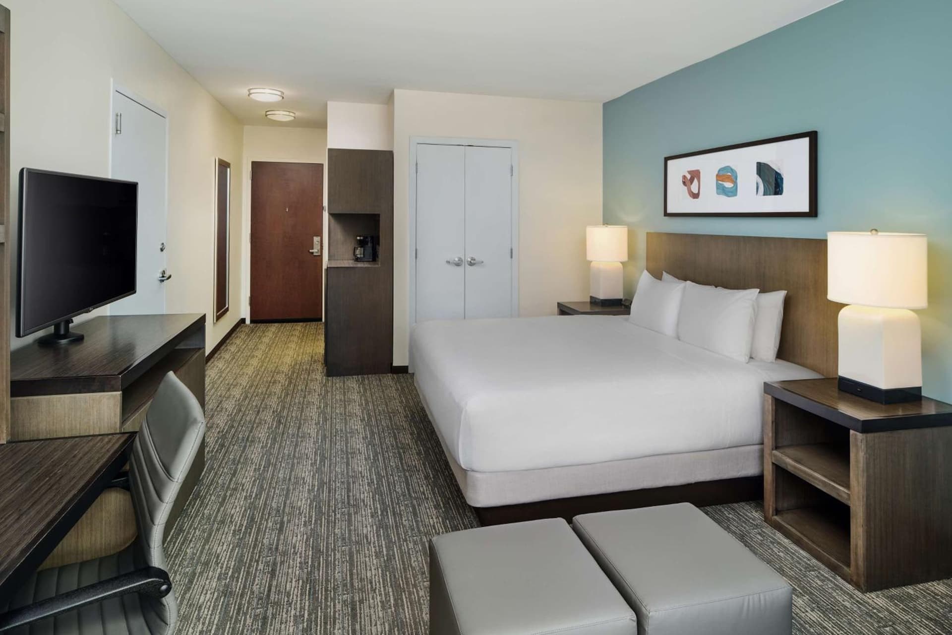 King Room at Hyatt House Atlanta Downtown in Atlanta, GA