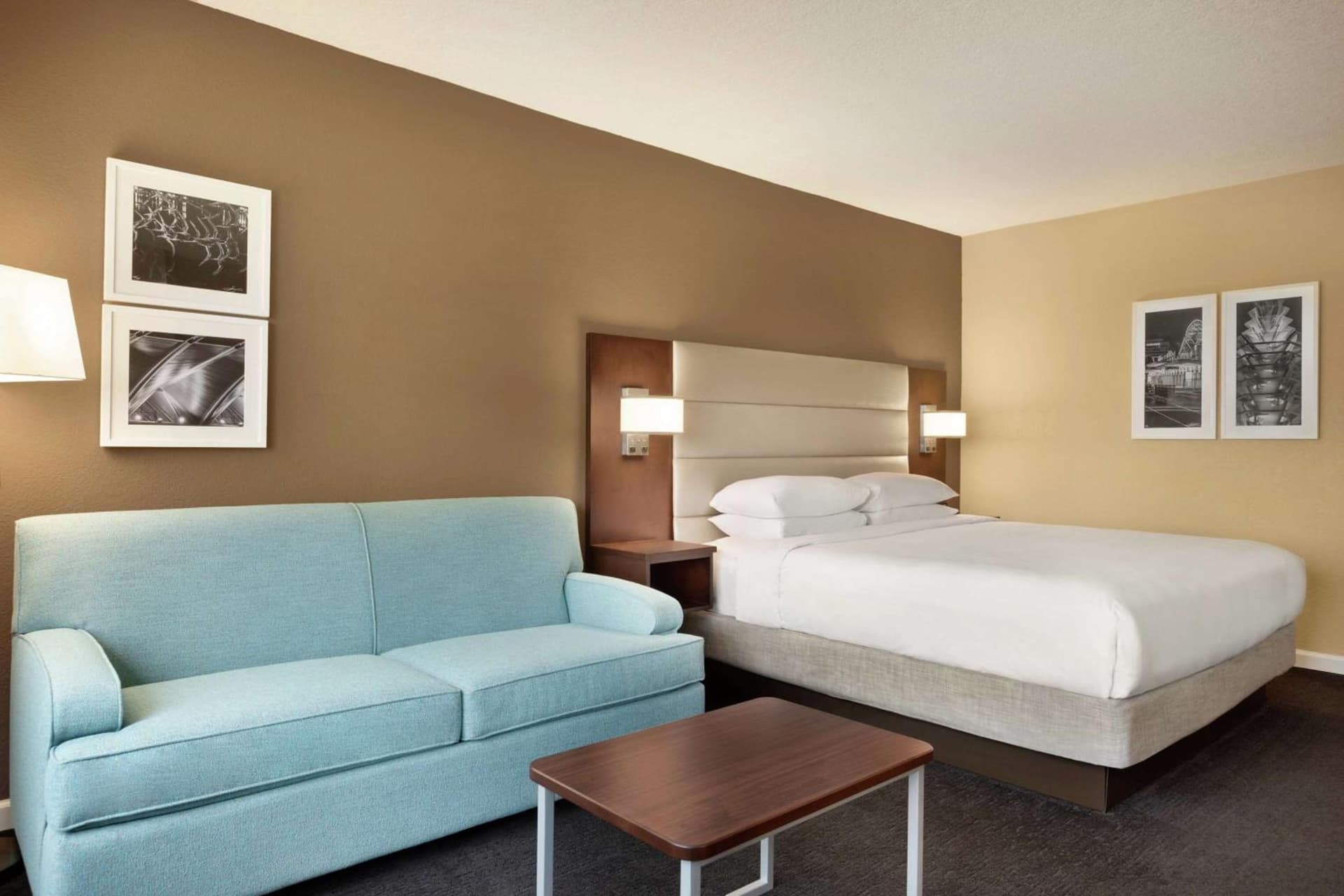 King Room with Sofa Bed at DoubleTree by Hilton Orlando Downtown in Orlando, FL