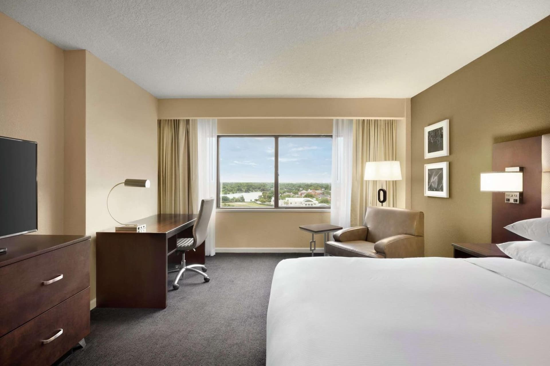 King Room at DoubleTree by Hilton Orlando Downtown in Orlando, FL