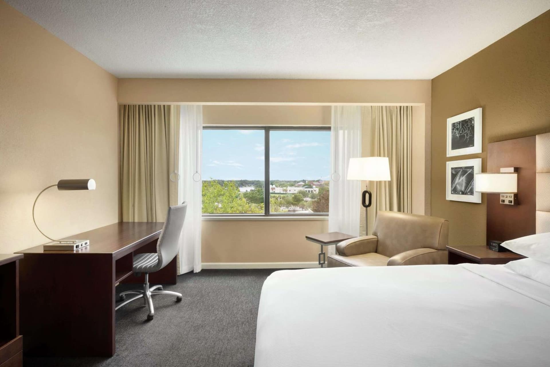 King Room - Disability Access/Roll-in Shower at DoubleTree by Hilton Orlando Downtown in Orlando, FL
