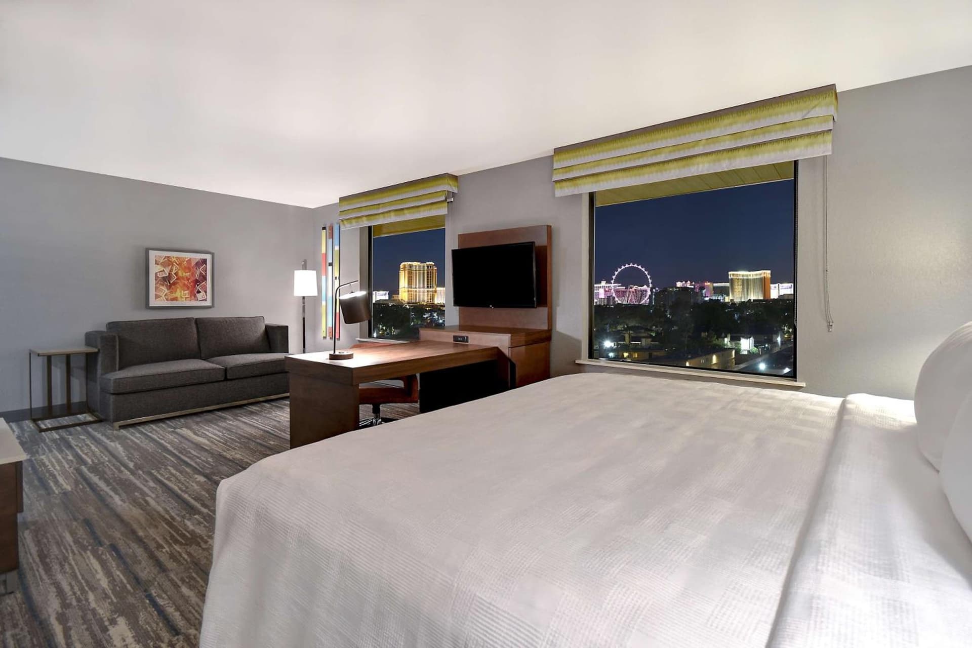 King Studio Suite - Non Smoking at Hampton Inn & Suites Las Vegas Convention Center - No Resort Fee in Las Vegas, NV