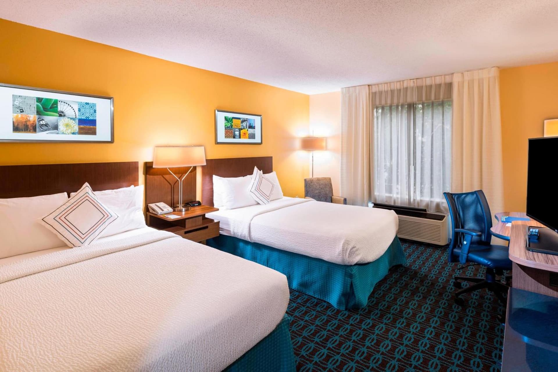 Queen Room with Two Queen Beds and Bathtub - Mobility Access at Fairfield Inn & Suites by Marriott Atlanta Buckhead in Atlanta, GA