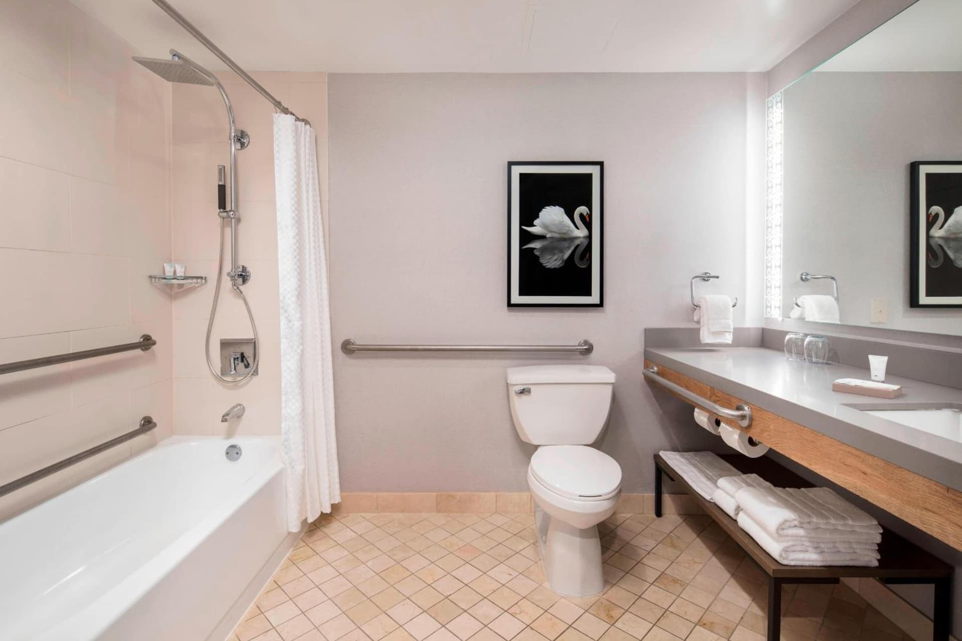Traditional King Room with Adapted Tub - Mobility Accessible at The Westin Copley Place, Boston in Boston, MA