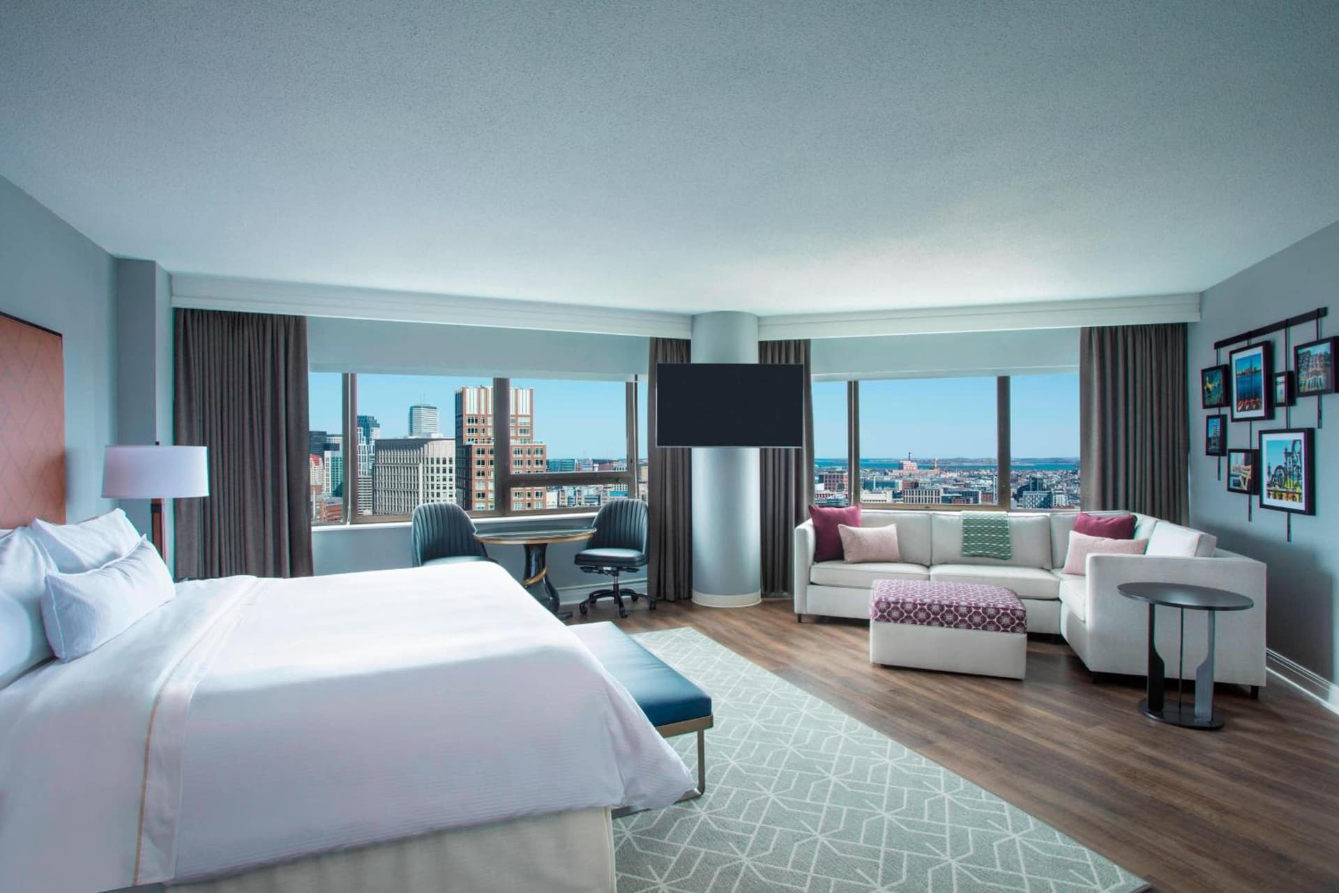 Studio Suite, 1 King, Sofa bed, City view, Corner room at The Westin Copley Place, Boston in Boston, MA
