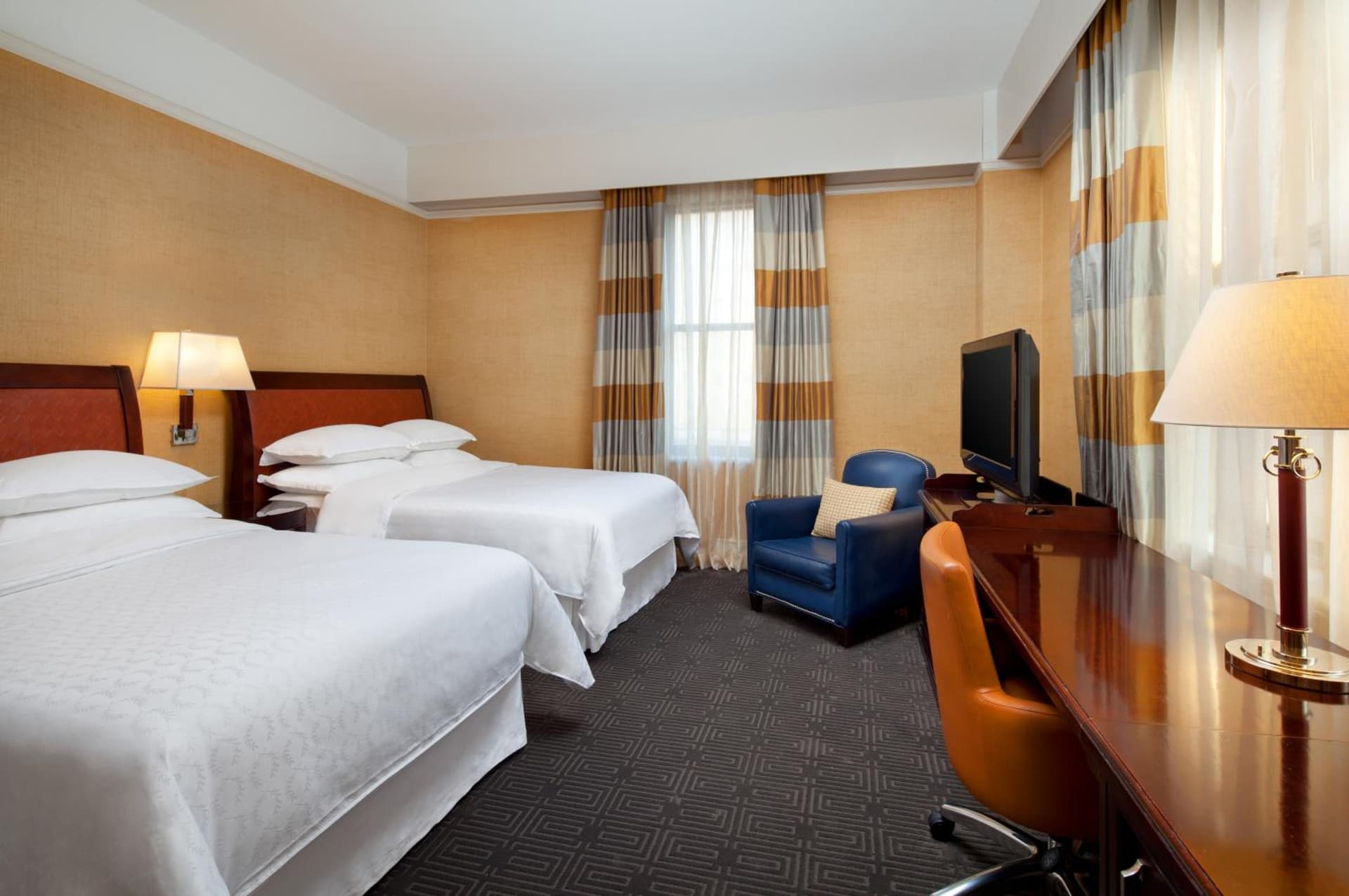 Queen Room with Two Queen Beds at The Gunter Hotel San Antonio Riverwalk in San Antonio, TX