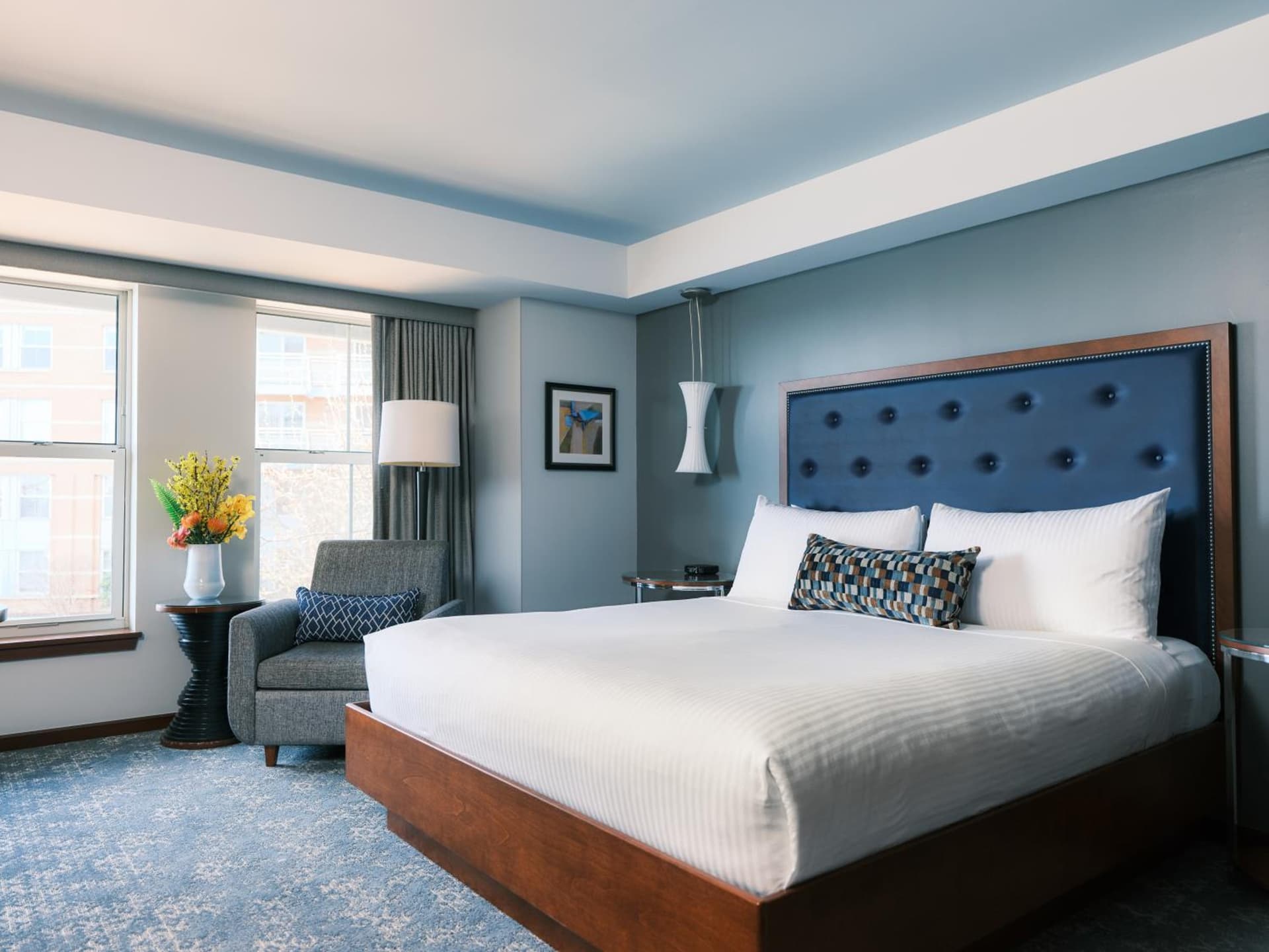 Deluxe King Room at Battery Wharf Hotel, Boston Waterfront in Boston, MA