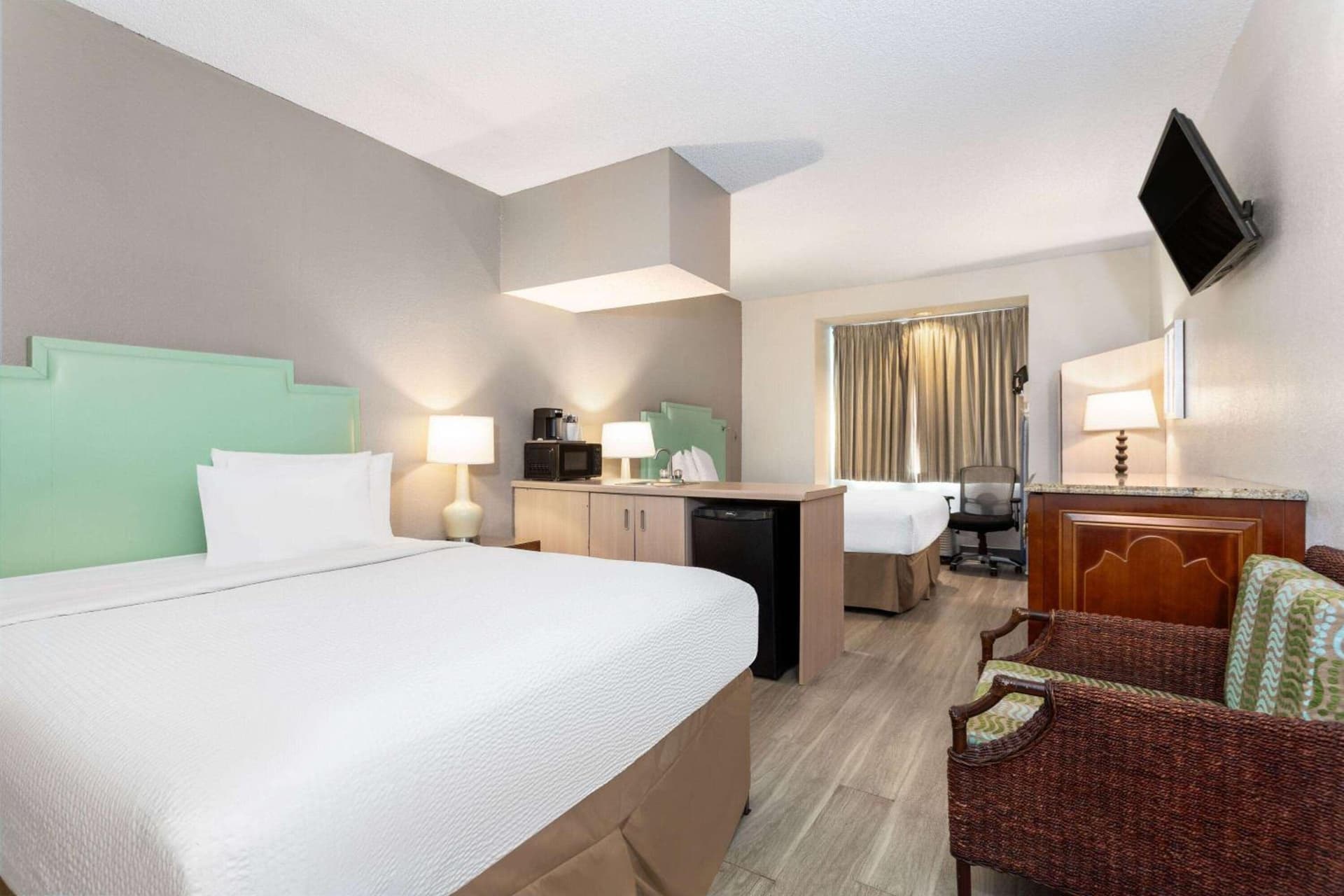 Studio Suite with Two Queen Beds - Non-Smoking at Baymont by Wyndham Orlando-International Dr-Universal Blvd in Orlando, FL