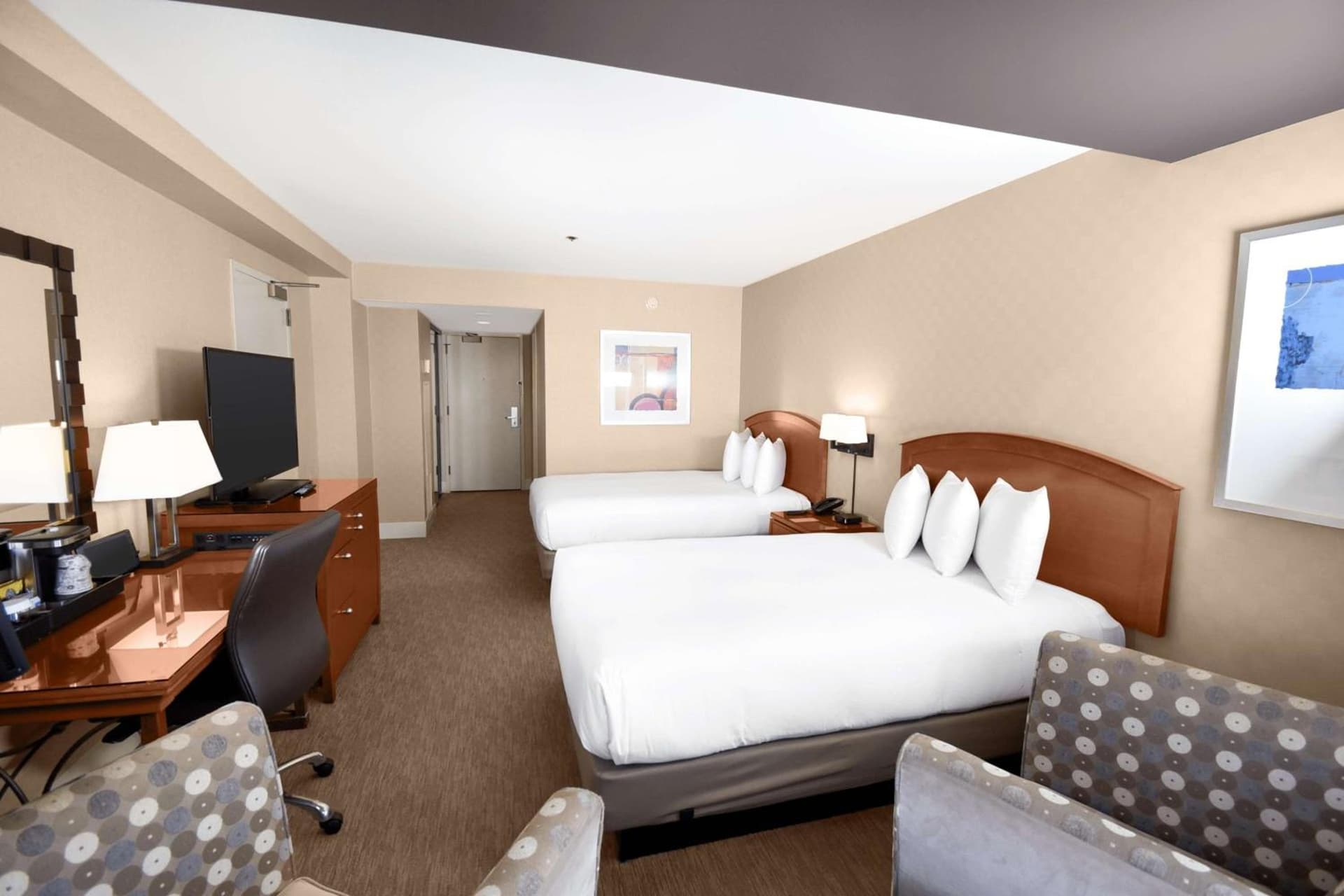 Skyline View - Two Double Beds at Hilton Parc 55 San Francisco Union Square in San Francisco, CA