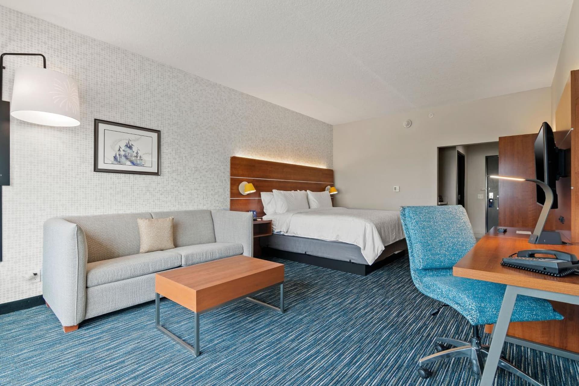 King Suite with Sofa Bed at Holiday Inn Express & Suites Orlando- Lake Buena Vista by IHG in Orlando, FL