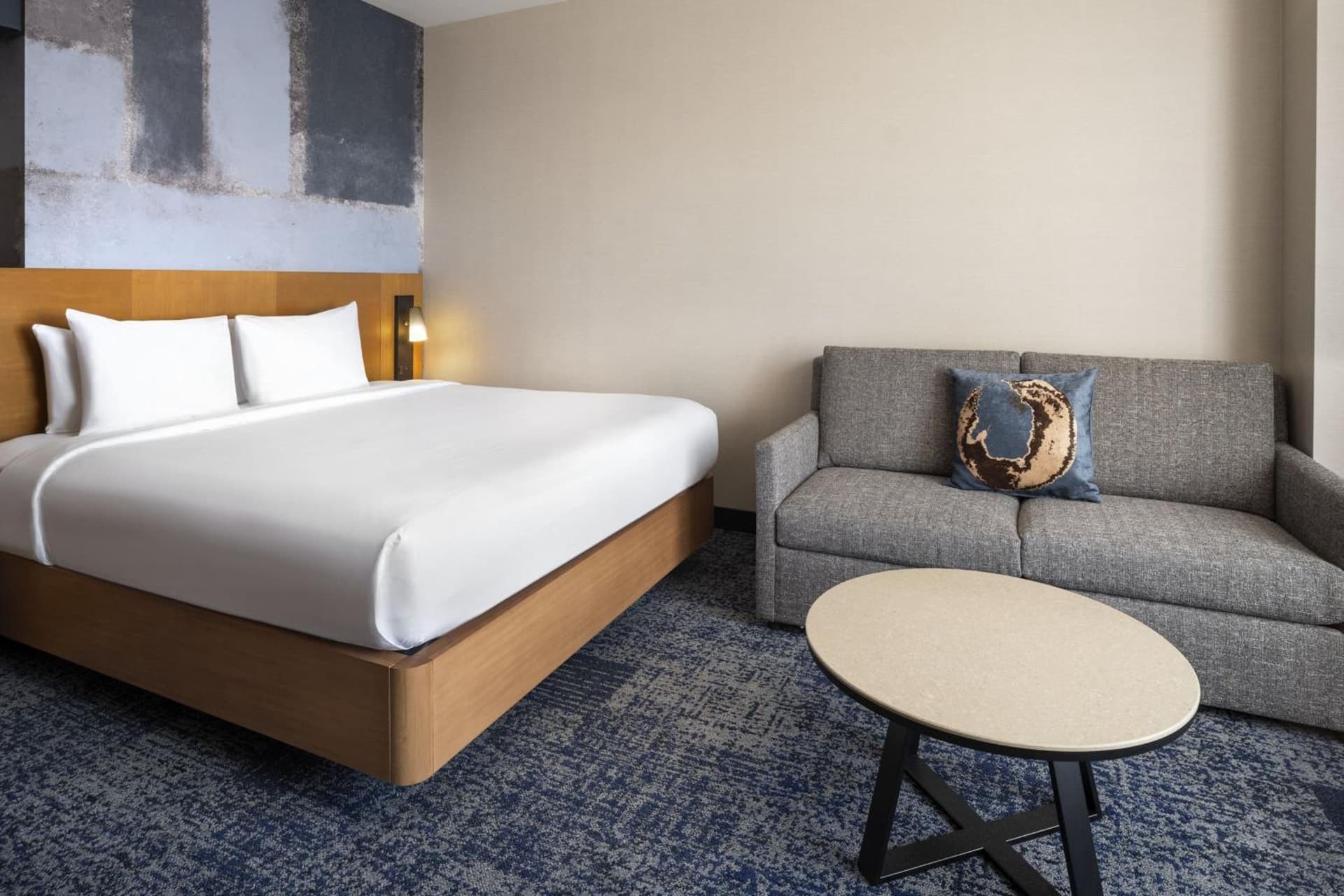 King Room with Sofa Bed at Courtyard by Marriott Los Angeles L.A. LIVE in Los Angeles, CA