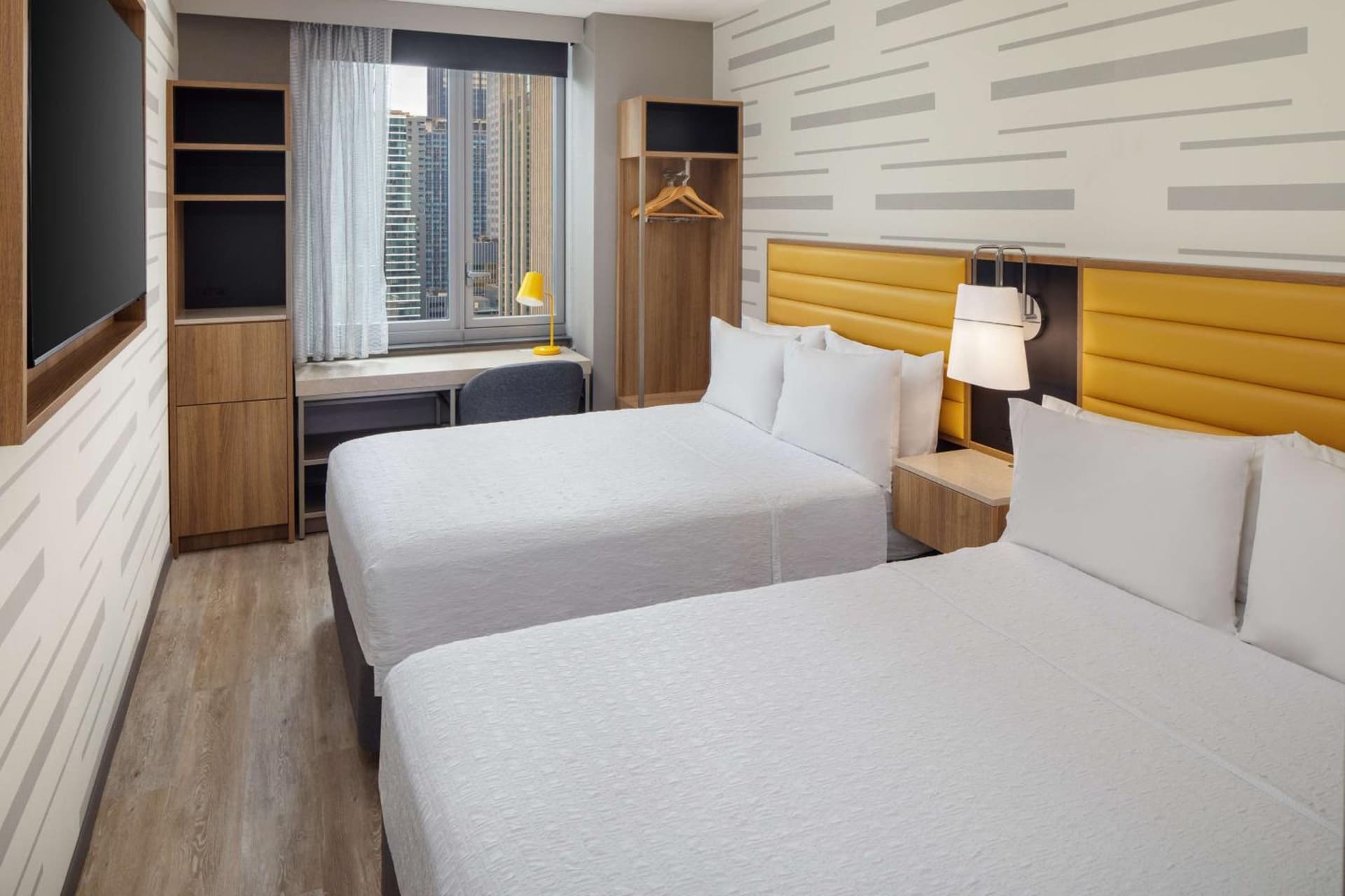Double Room with Two Double Beds at Hampton Inn by Hilton New York Times Square in New York, NY