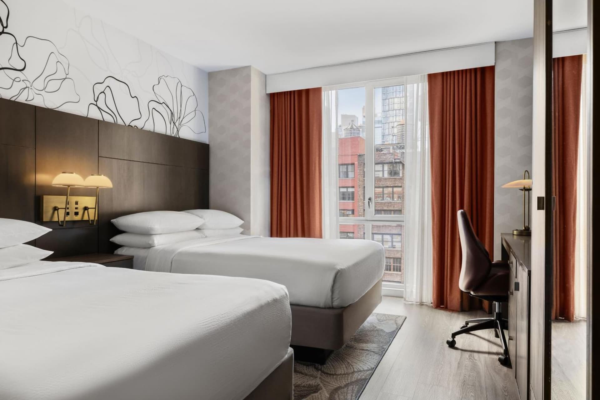Double Room with Two Double Beds at Courtyard by Marriott New York Manhattan/Chelsea in New York, NY