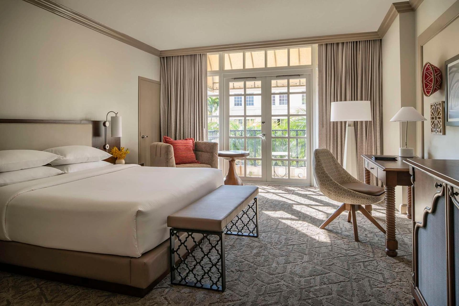 King Room with Balcony at Hyatt Regency Coral Gables in Miami in Miami, FL