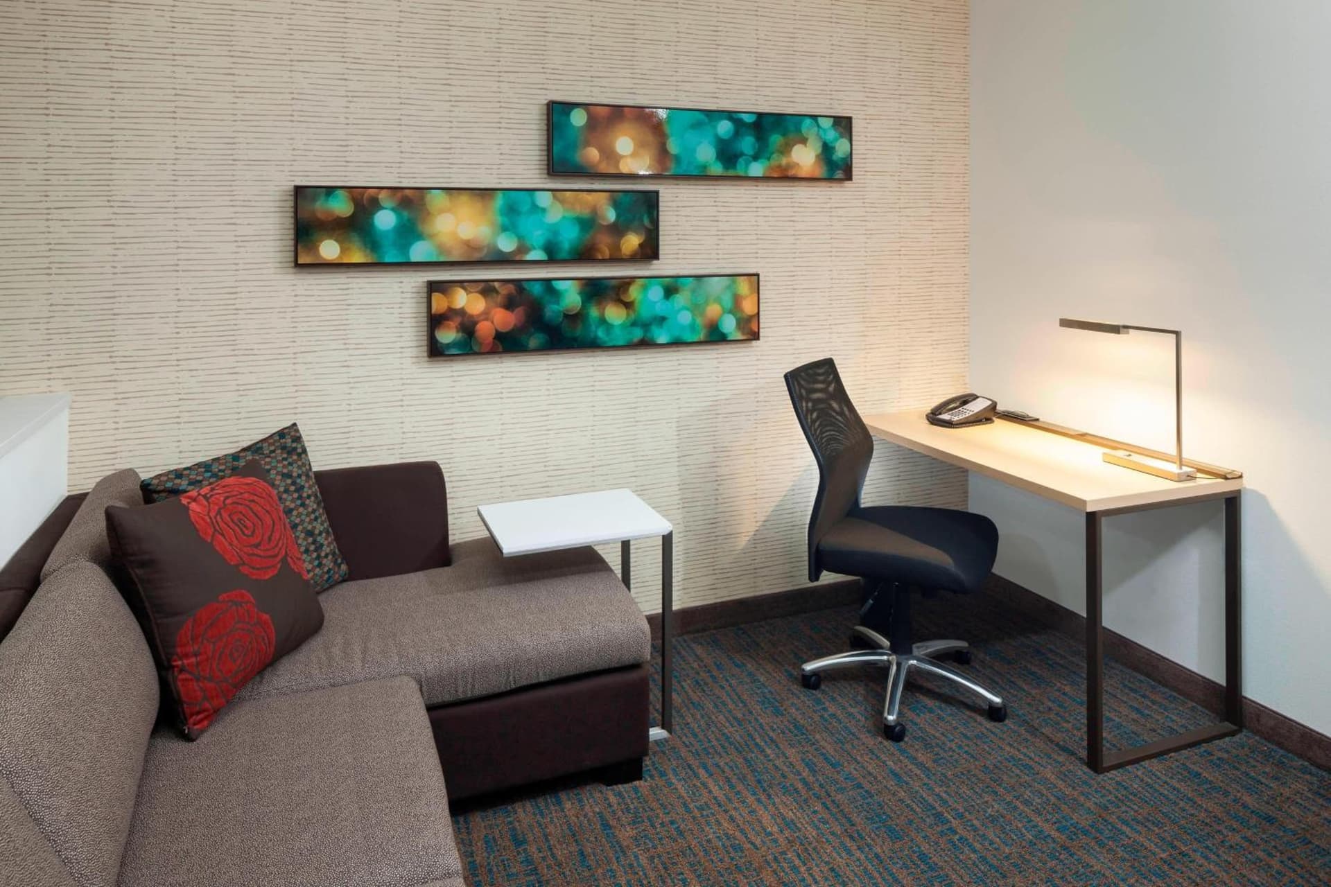 King Studio with Sofa Bed and Balcony at Residence Inn by Marriott Clearwater Beach in Clearwater Beach, FL