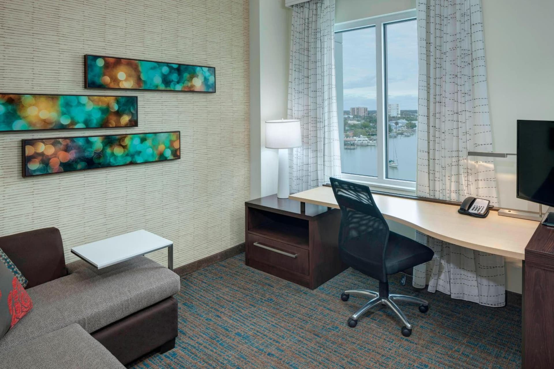 King Studio with Sofa Bed at Residence Inn by Marriott Clearwater Beach in Clearwater Beach, FL