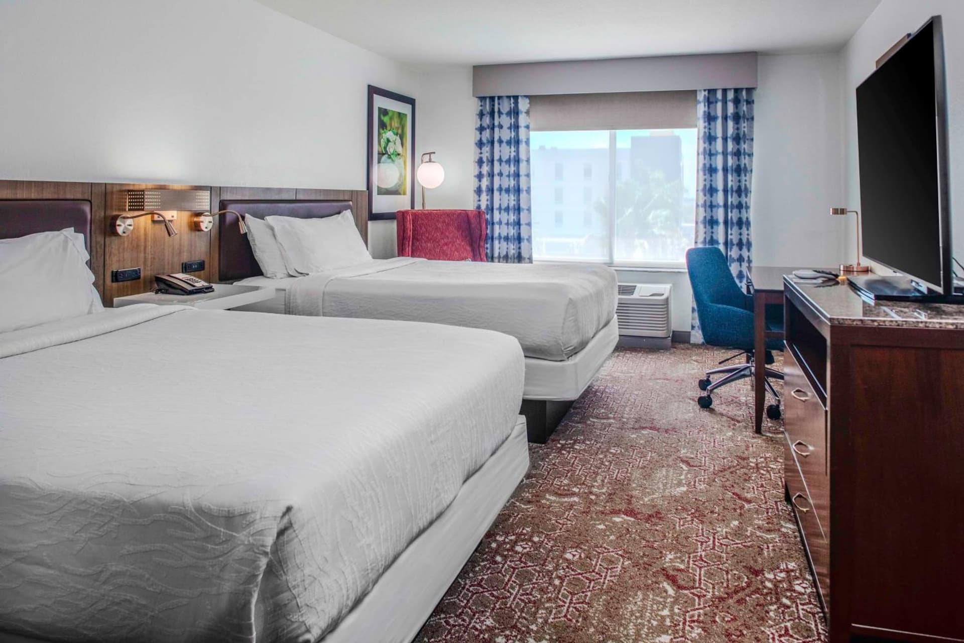 Queen Room with Two Queen Beds at Hilton Garden Inn Sarasota-Bradenton Airport in Sarasota, FL