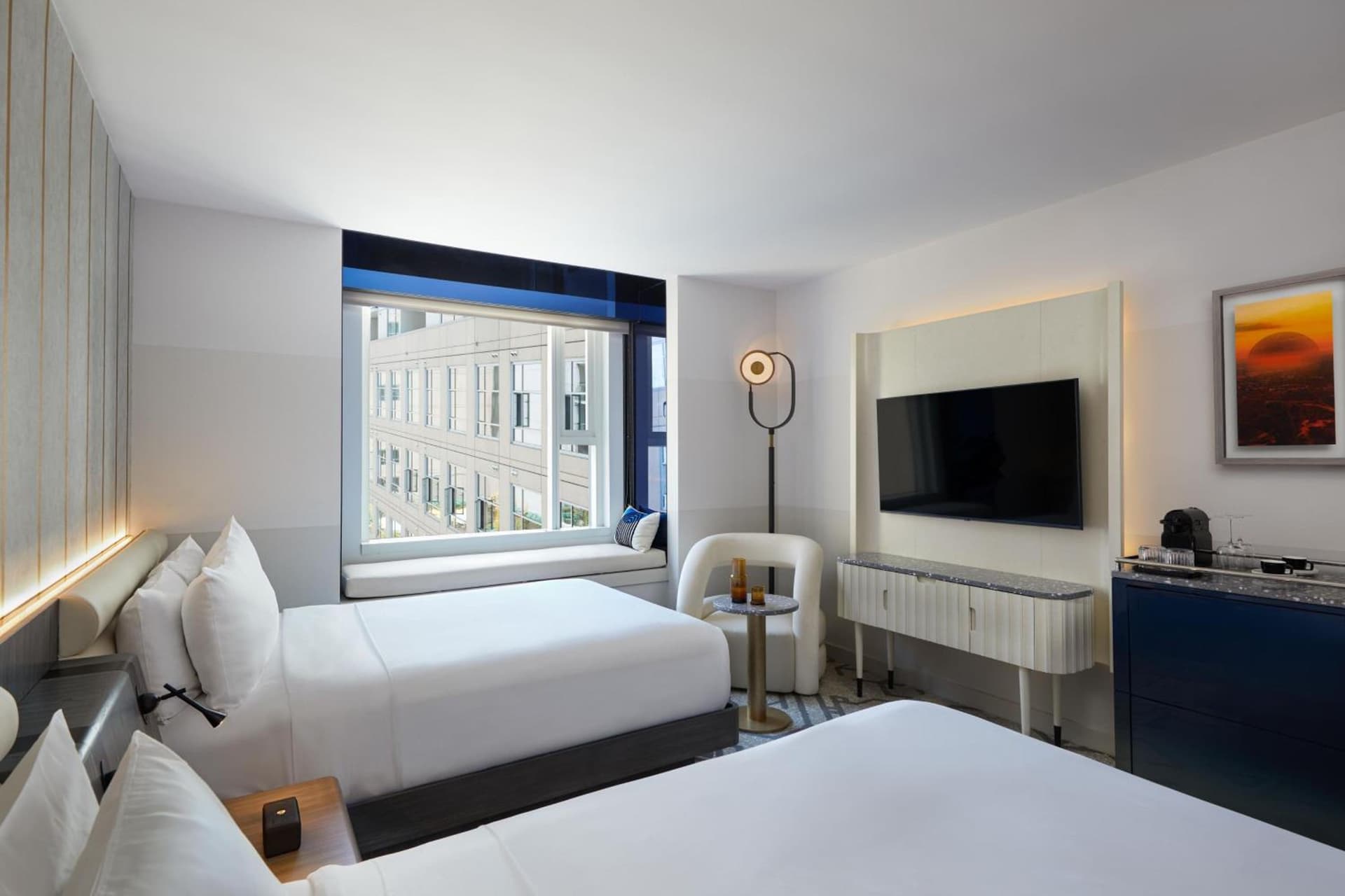 Premier Room, Guest Room, 2 Queen at W Hollywood in Los Angeles, CA