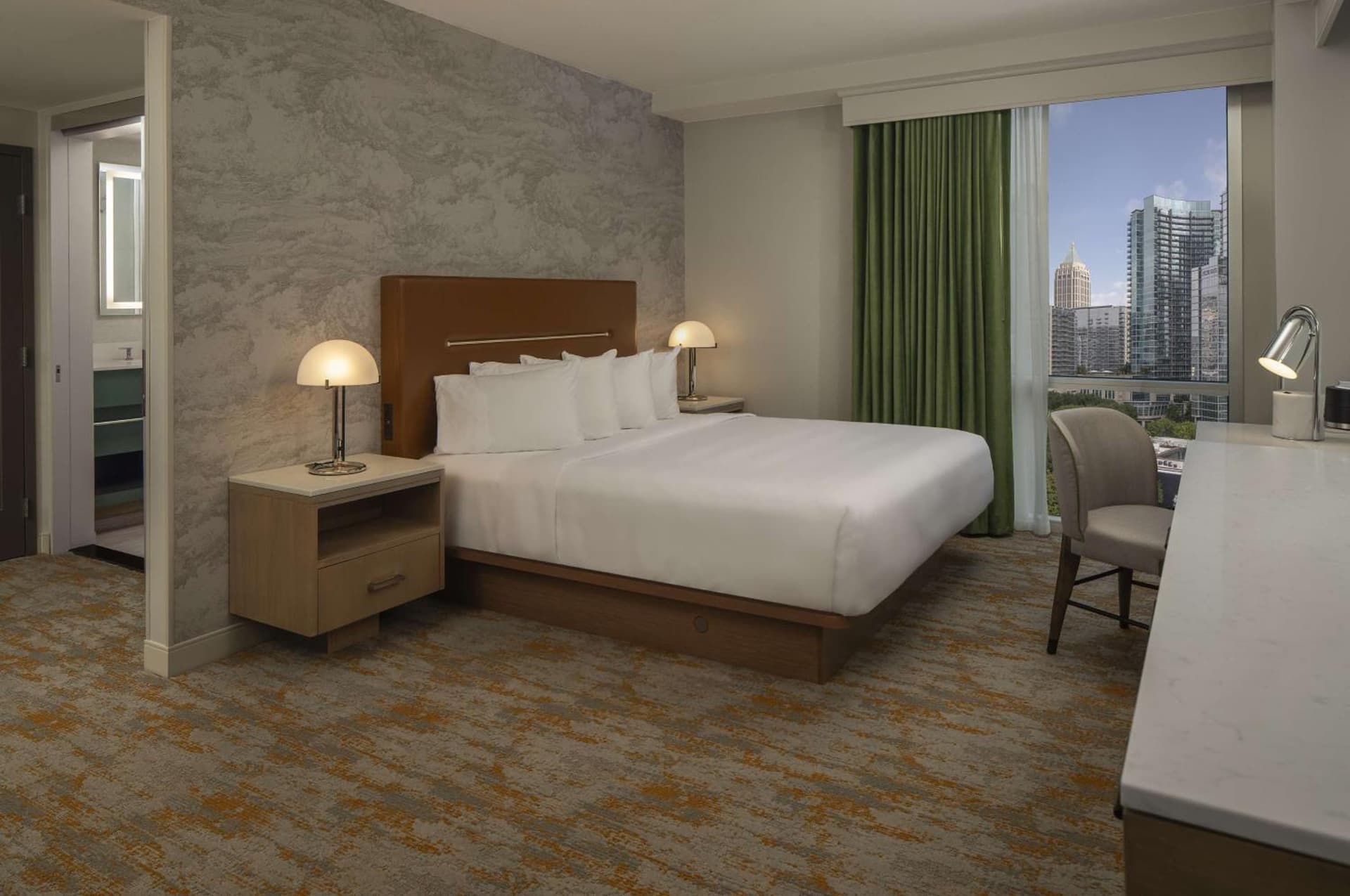 Corner King Room at Hyatt Centric Midtown Atlanta in Atlanta, GA