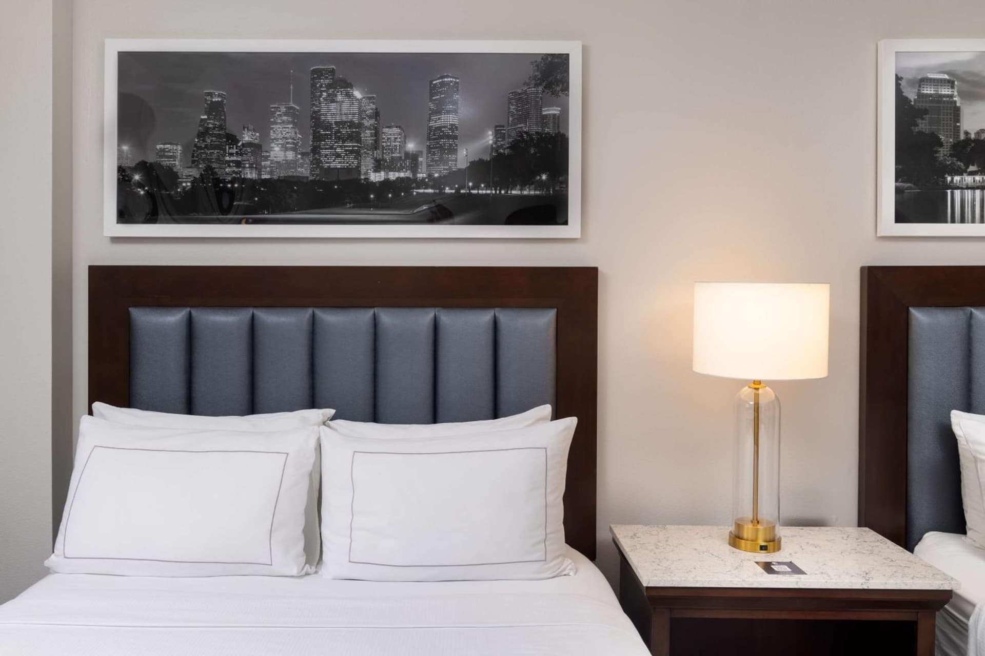 Guestroom with Two Queen Beds and Kitchen at DoubleTree by Hilton Houston Medical Center Hotel & Suites in Houston, TX