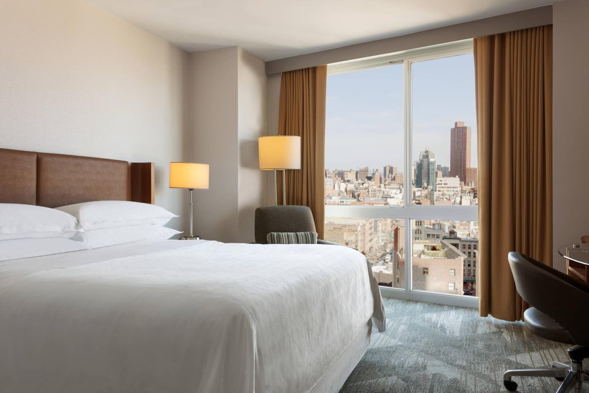 King Room with City View at Sheraton Tribeca New York Hotel in New York, NY