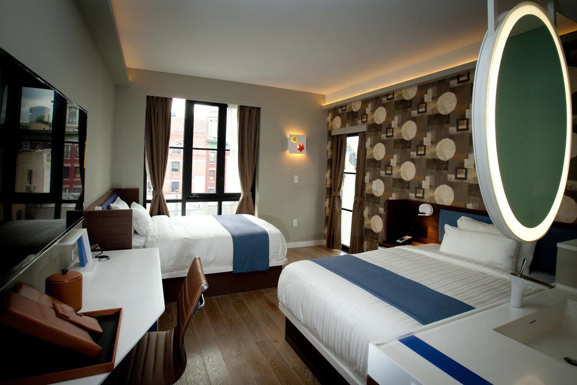 Double full with Balcony at NobleDEN Hotel in New York, NY