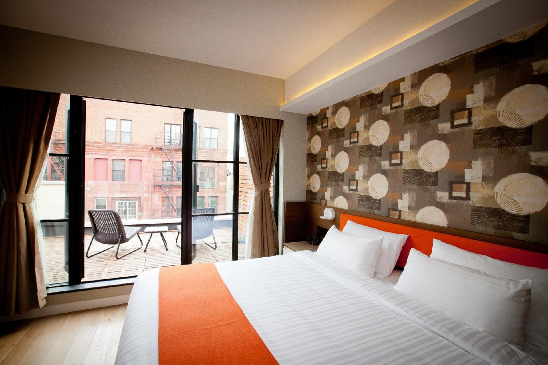 King Penthouse with Balcony at NobleDEN Hotel in New York, NY