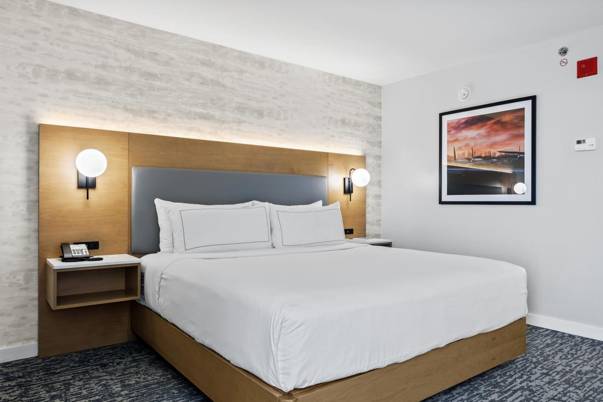 King Room at DoubleTree by Hilton New York JFK Airport in Queens, NY
