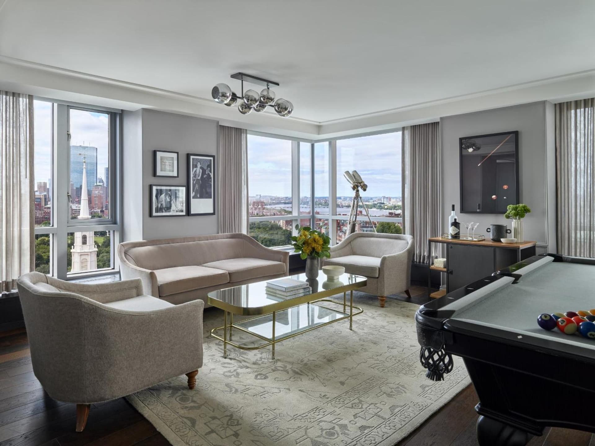 Penthouse Suite at Hotel AKA Boston Common in Boston, MA