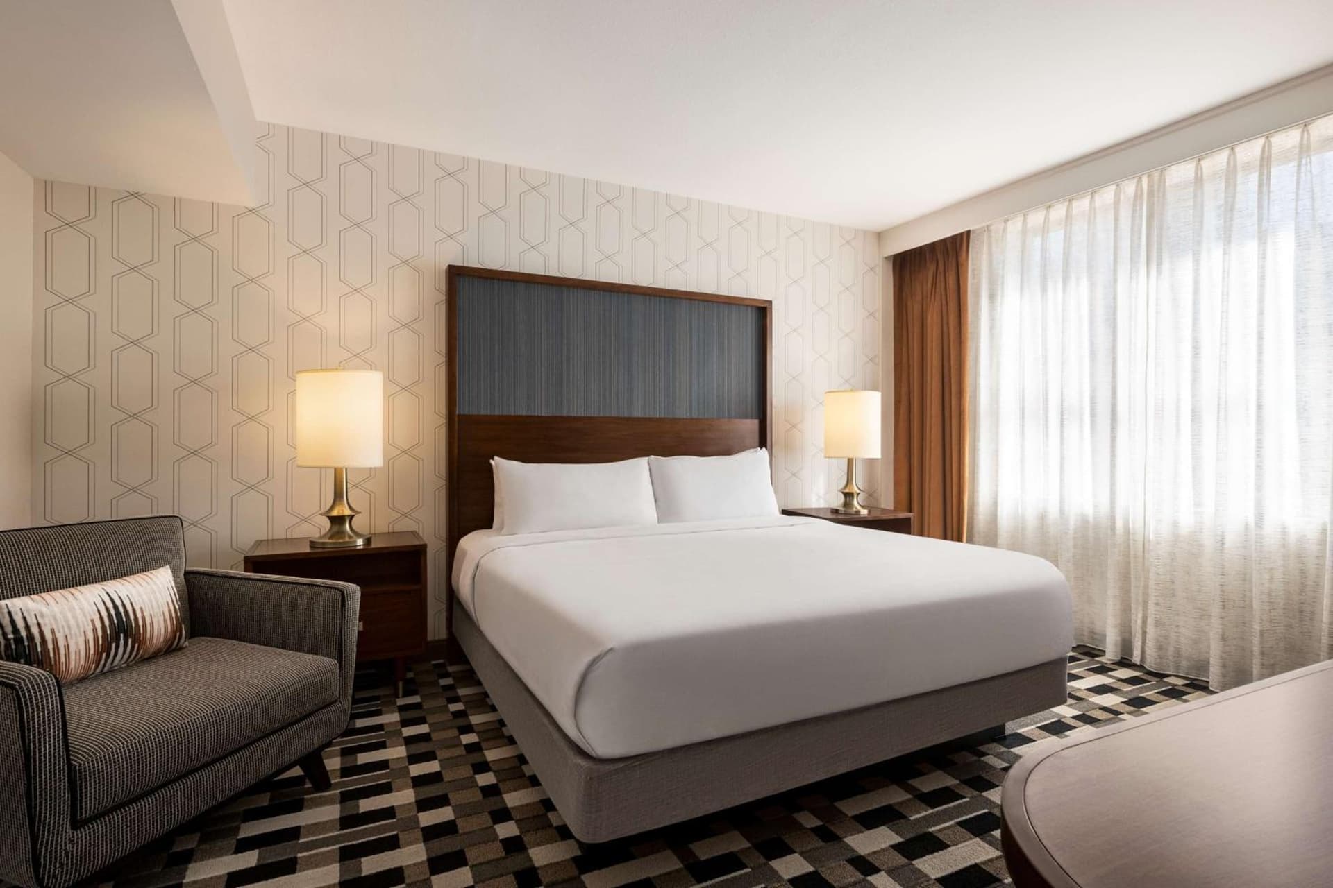 King Room at The American Hotel Atlanta Downtown, Tapestry Collection by Hilton in Atlanta, GA