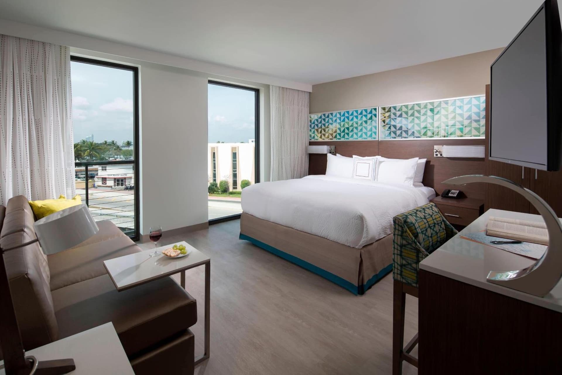 King Studio with Sofa Bed at Residence Inn by Marriott Miami Beach South Beach in Miami Beach, FL