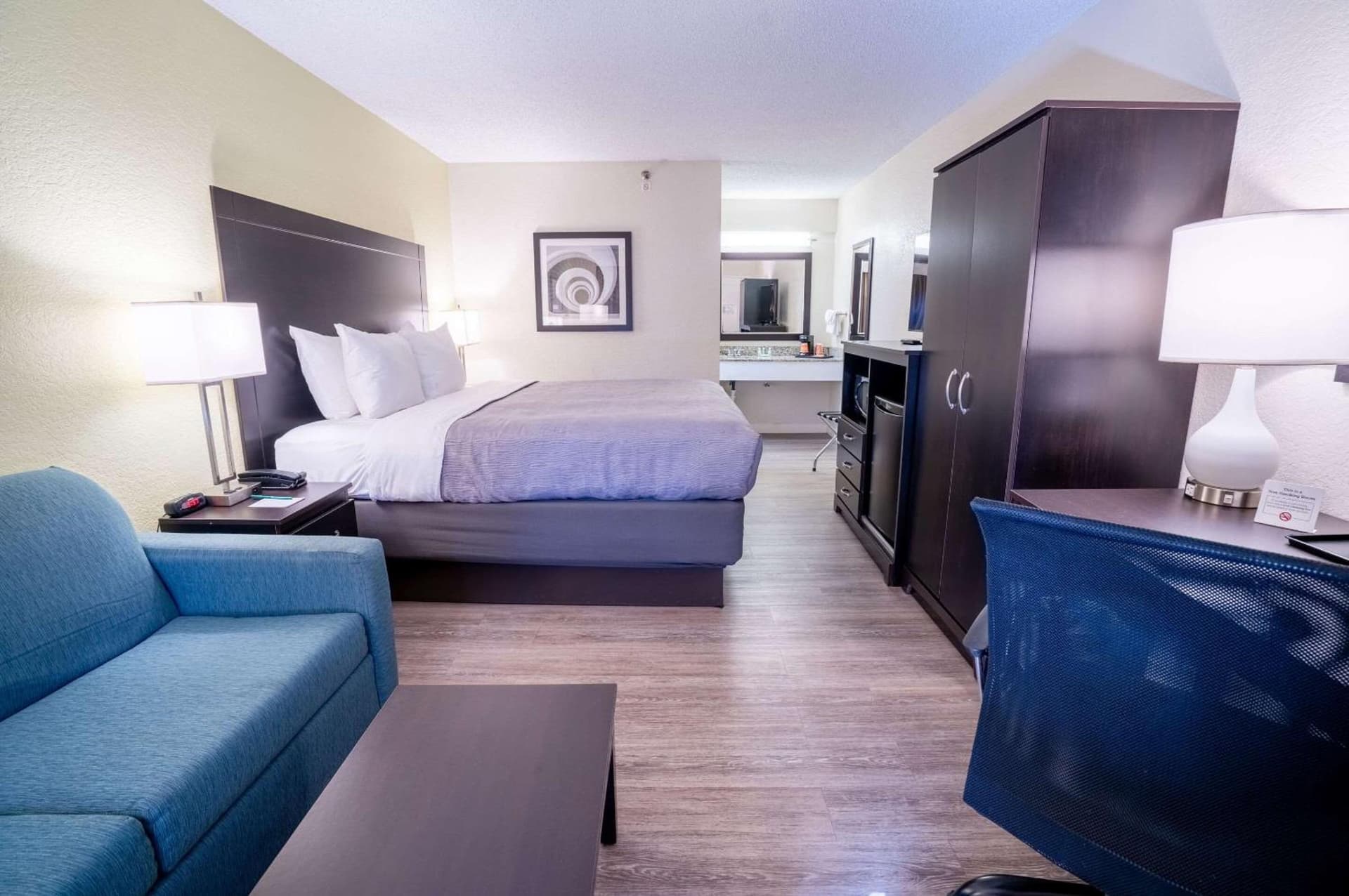 King Room with Sofa Bed - Non-Smoking at Quality Inn Palm Beach International Airport in West Palm Beach, FL