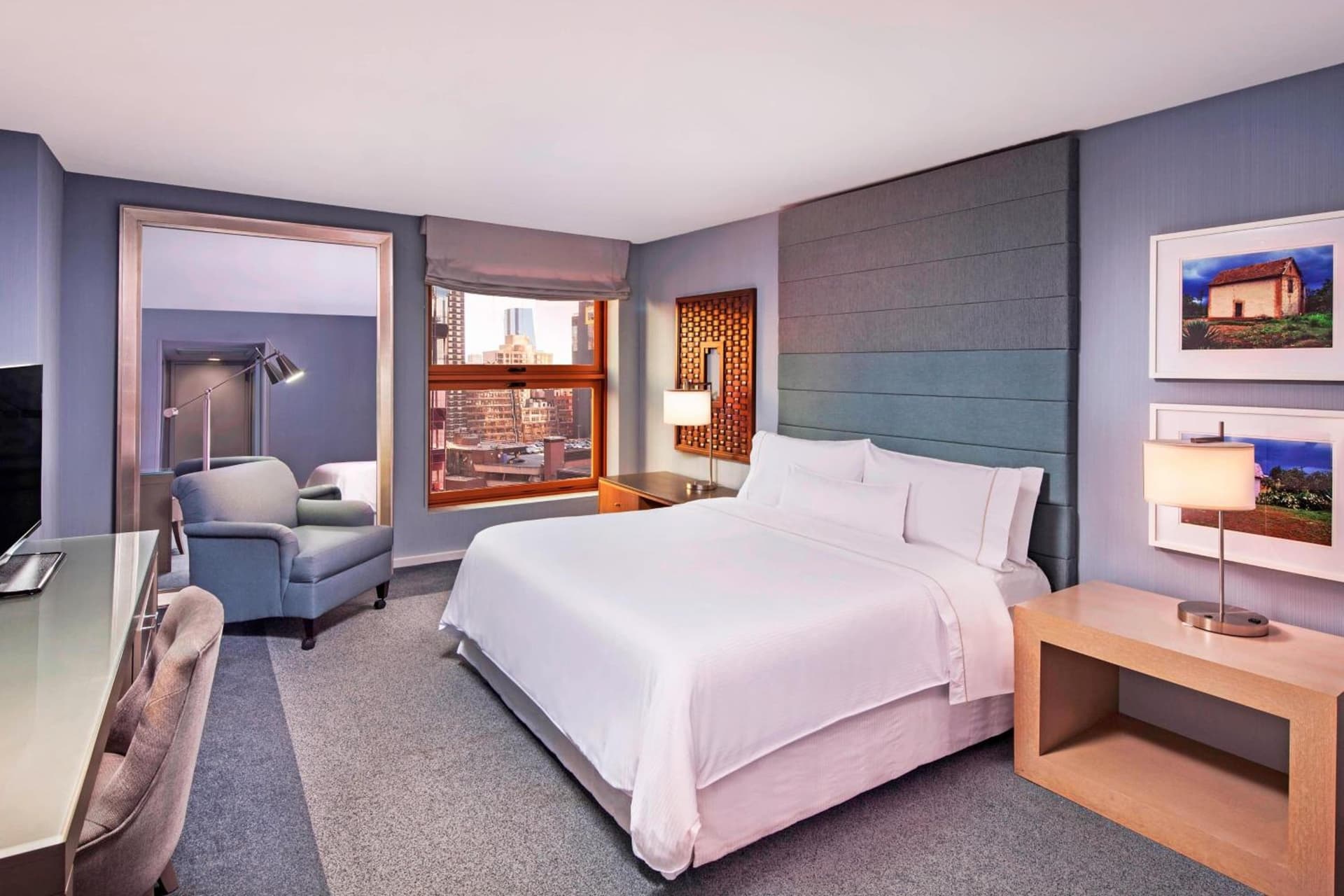 Grand Deluxe King, Larger Guest room, 1 King at The Westin New York at Times Square in New York, NY