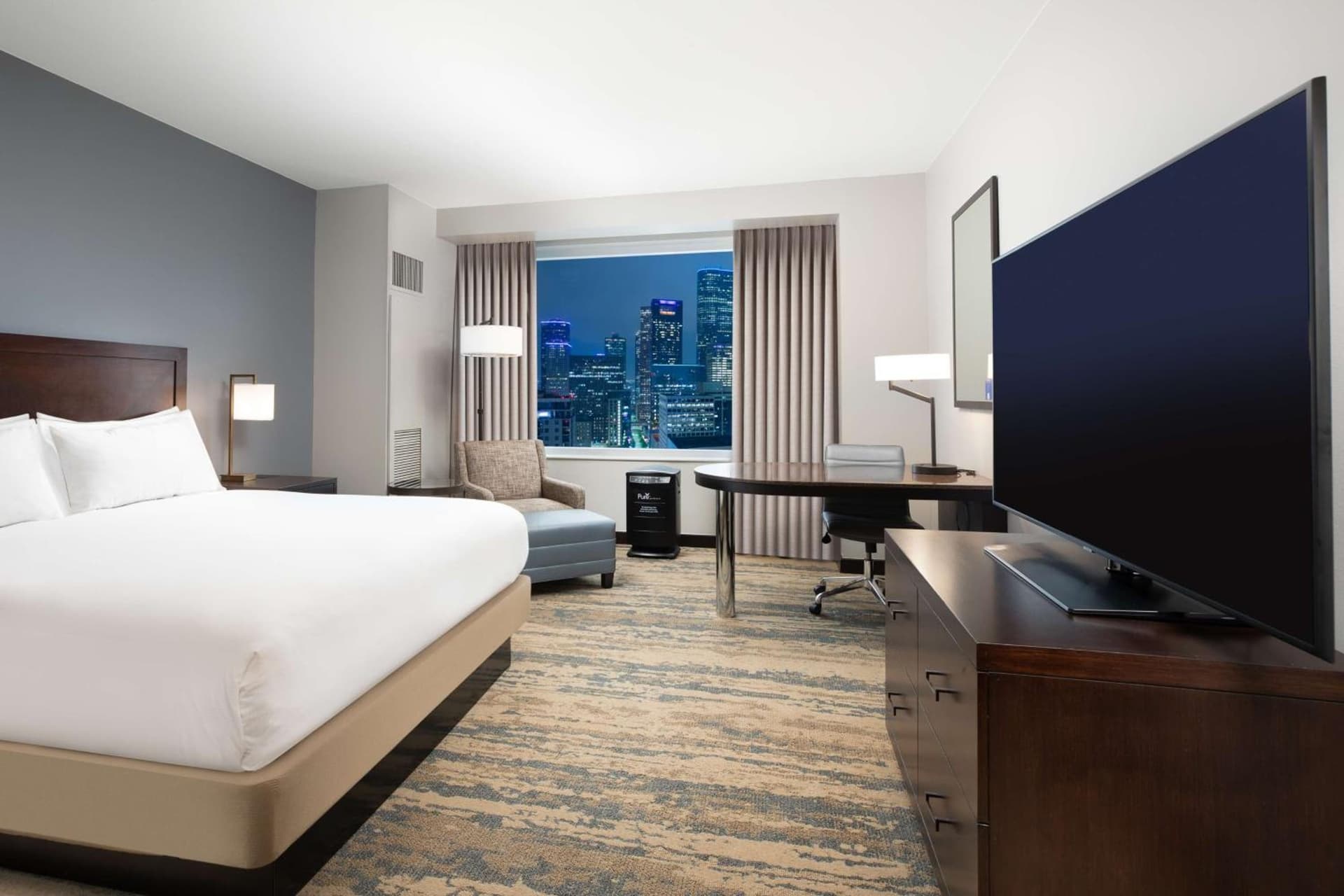PURE Wellness King Room at Hilton Americas - Houston in Houston, TX