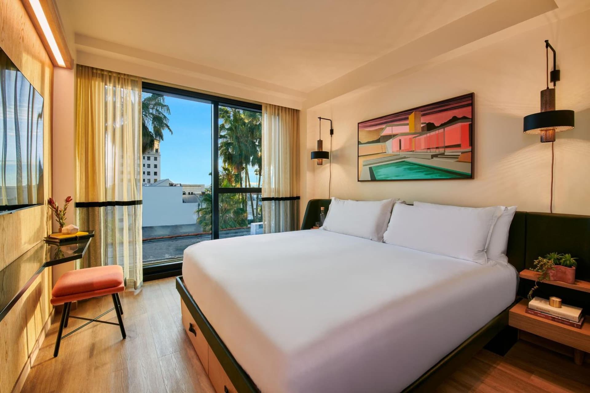King Room at HOLLYWOOD VOLUME, a Tribute Portfolio Hotel in Los Angeles, CA
