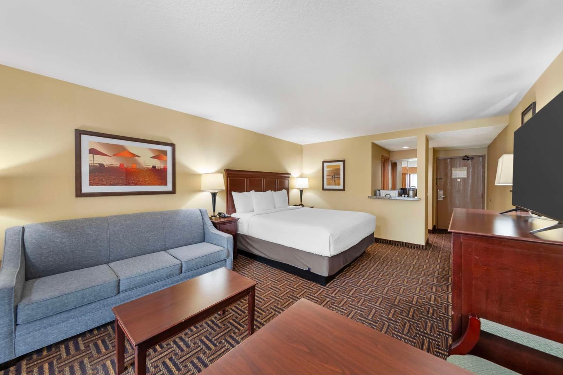 King Room with Sofa Bed - Interior  at Best Western Plus Redondo Beach Inn in Redondo Beach, CA