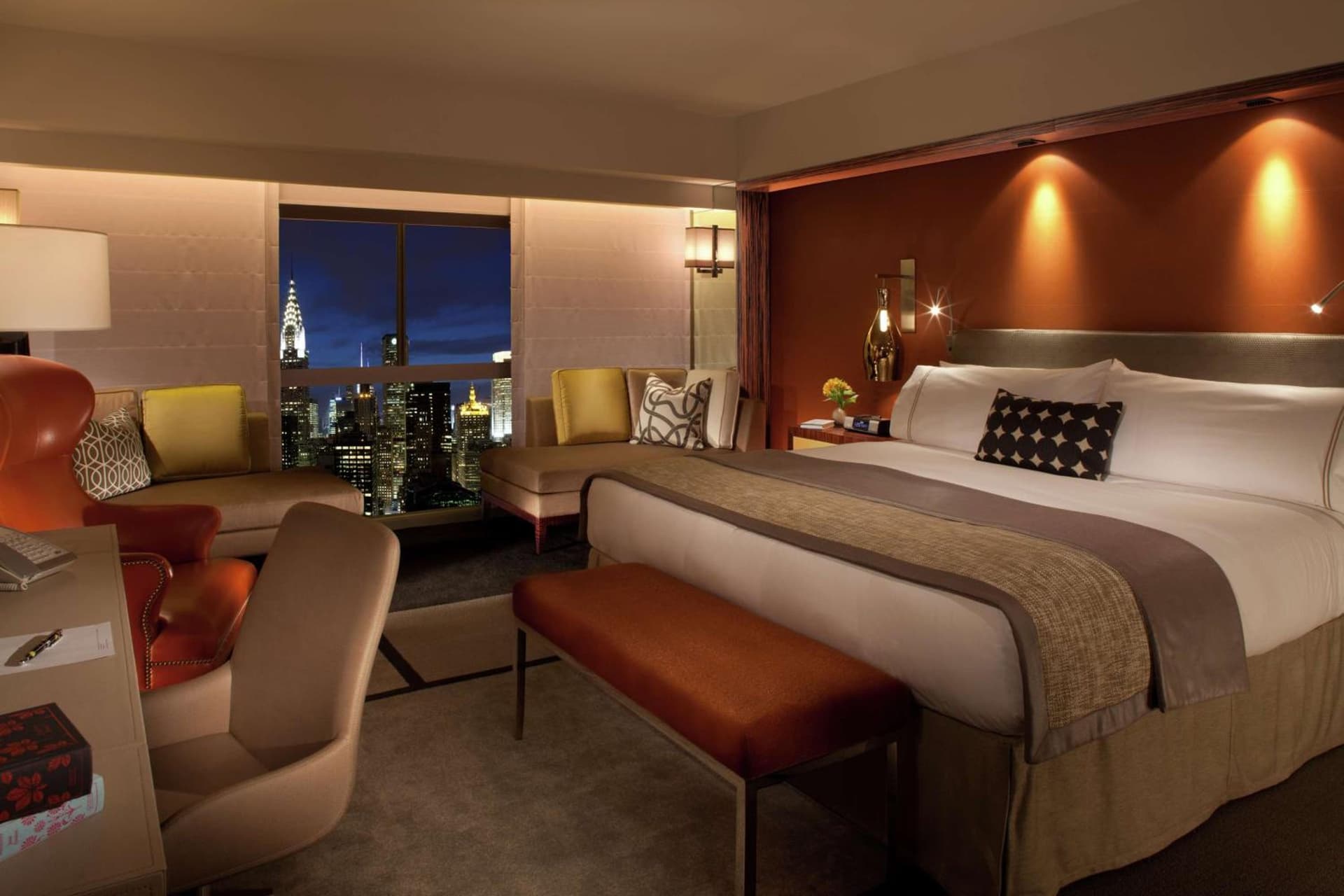 Deluxe King Room with City View at Millennium Hilton New York One UN Plaza in New York, NY