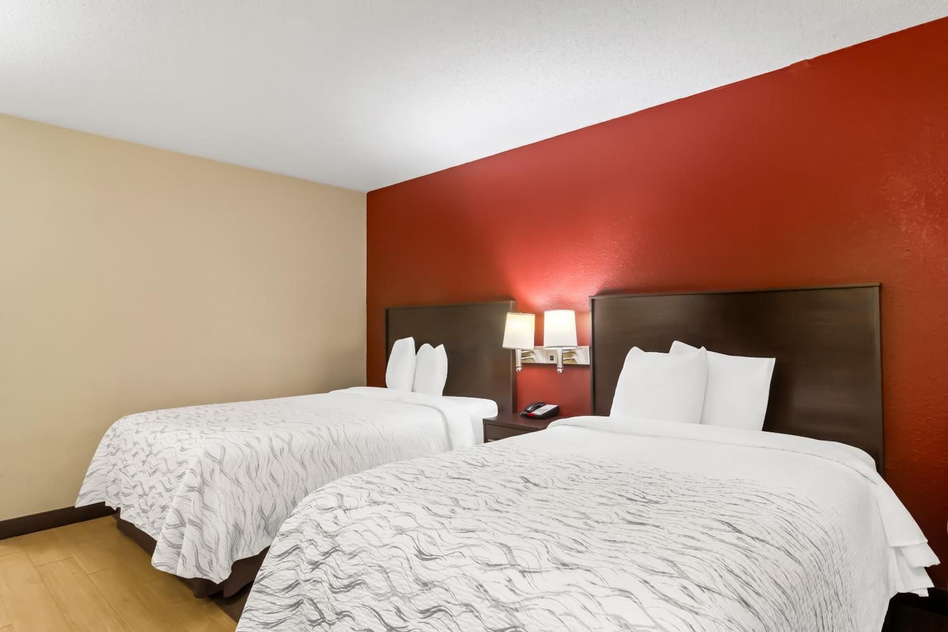 Deluxe Room with Two Double Beds Disability Access Smoke Free at Red Roof Inn PLUS+ Jacksonville – Southpoint in Jacksonville, FL