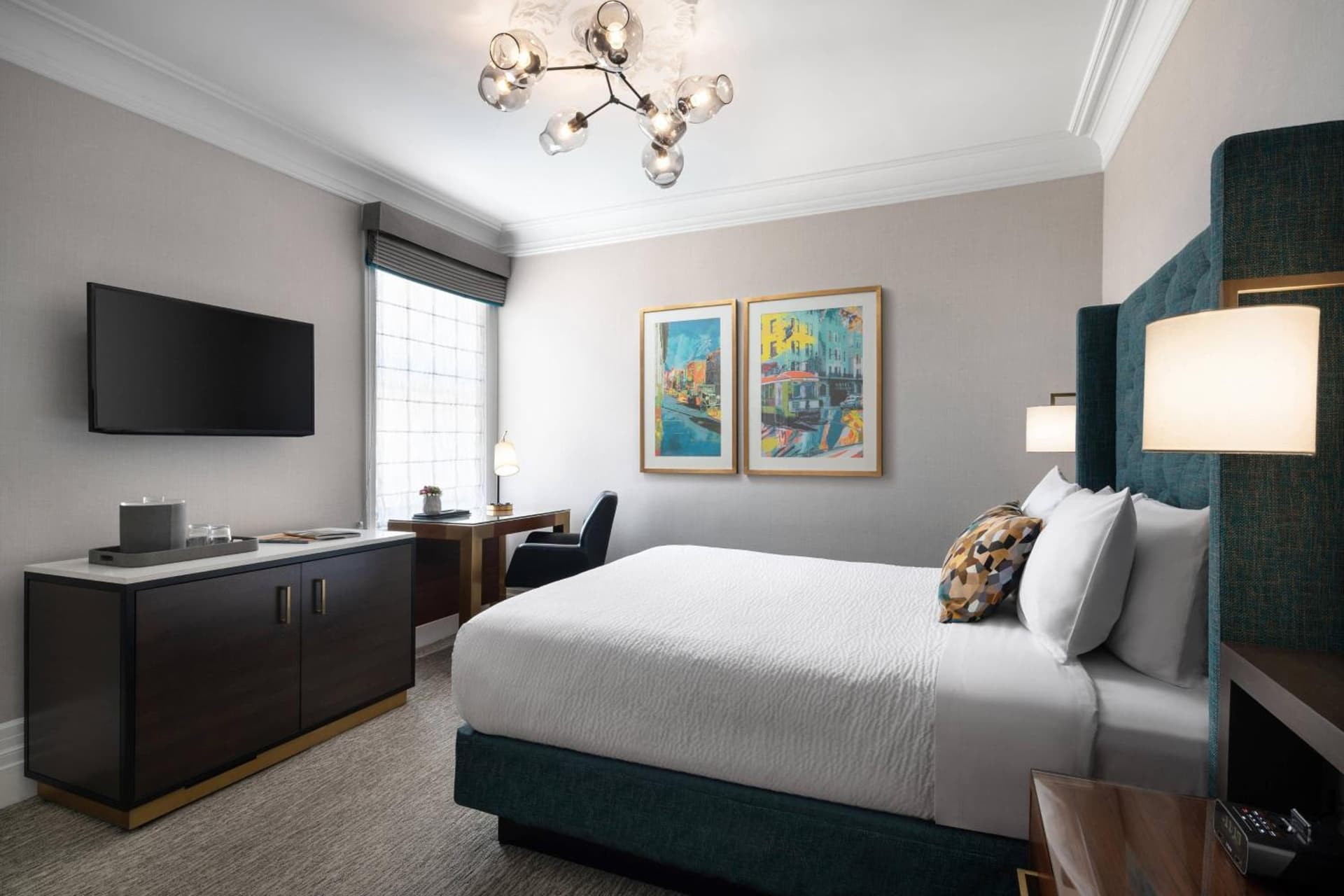 Queen Room - Hearing Accessible at Courtyard by Marriott San Francisco Downtown/Van Ness Ave in San Francisco, CA